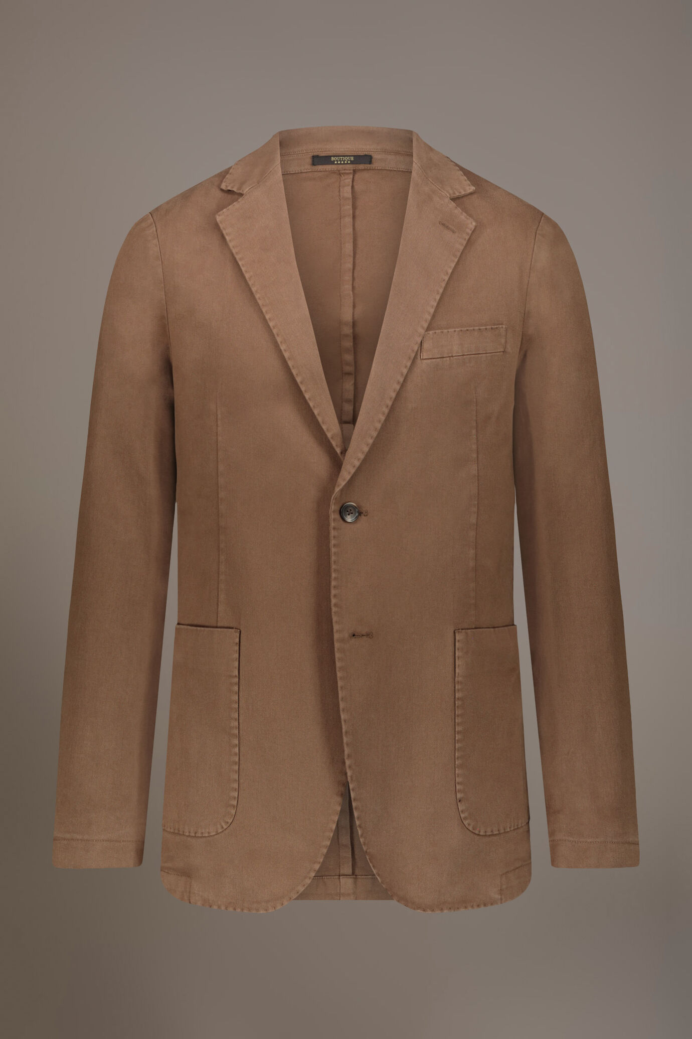 Single-breasted jacket with patch pocket image number 5