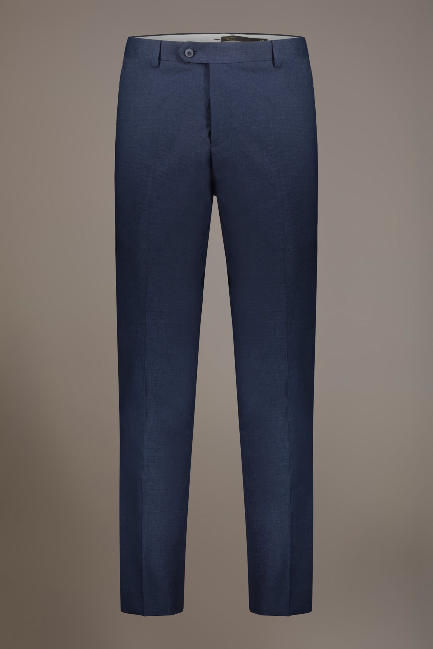 Regular fit single-breasted suit in micro pied de poule fabric image number 7