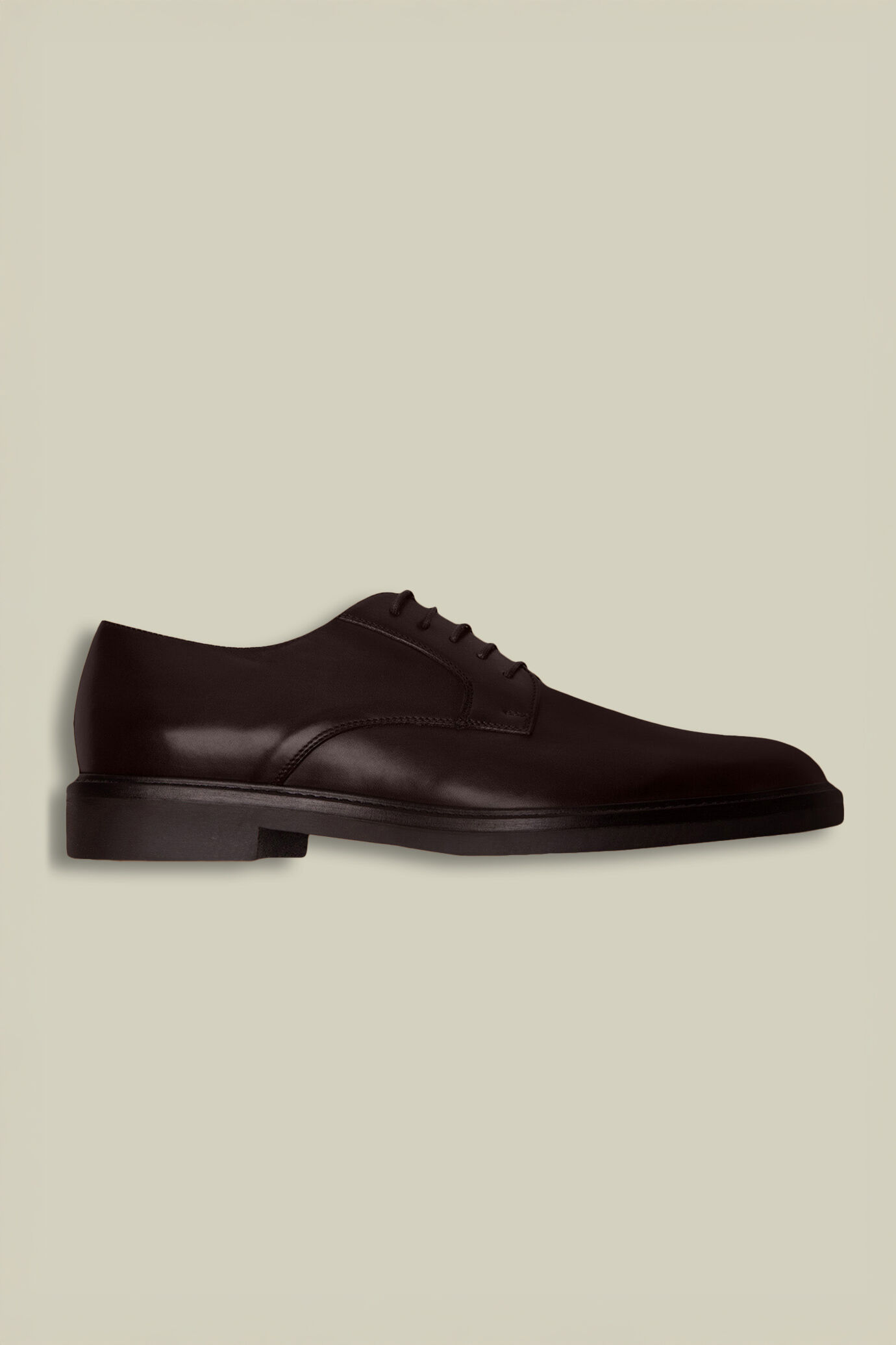 Scarpa derby 100% pelle uomo image number 1