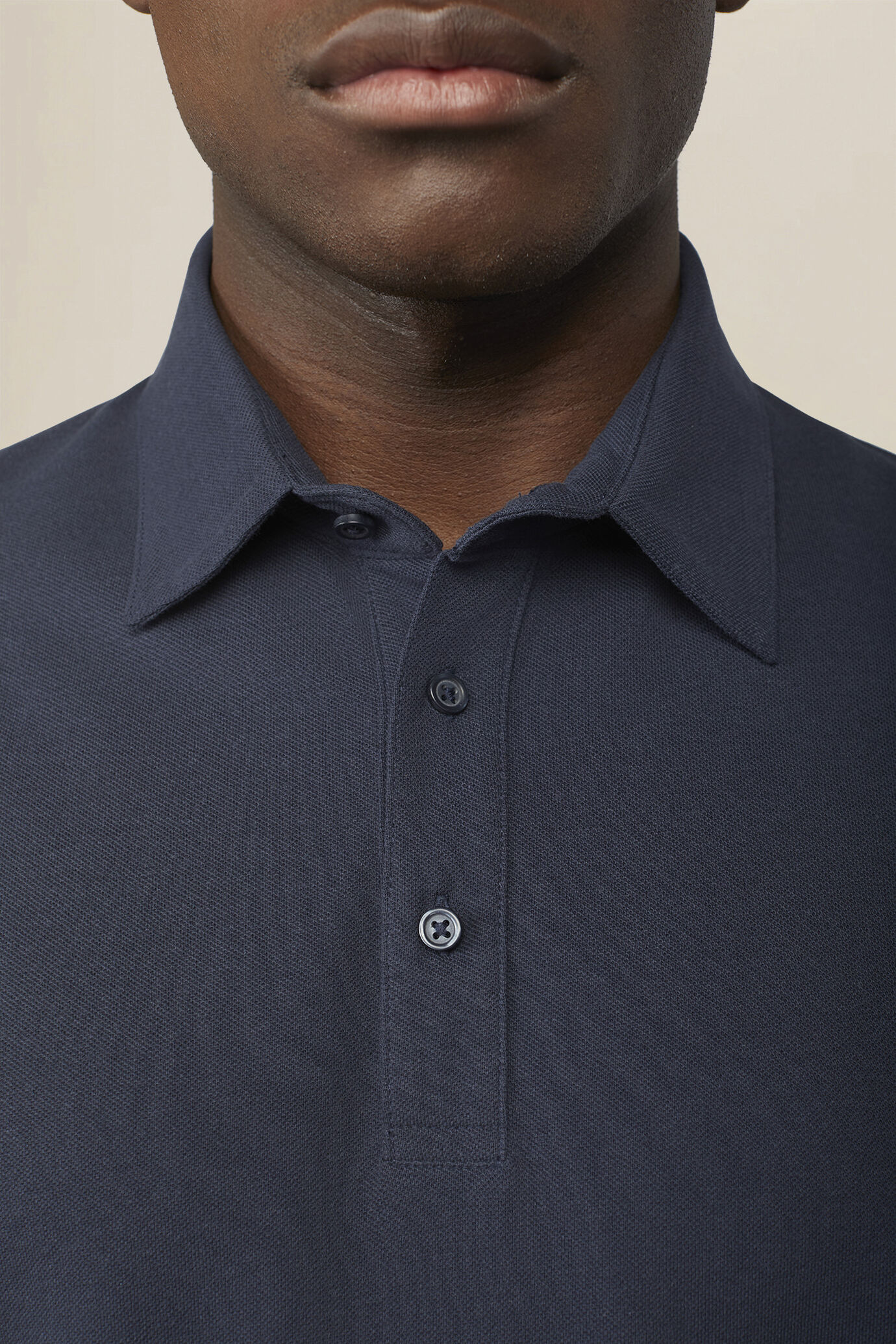 Polo uomo in 100% cotone piquet regular fit image number 2