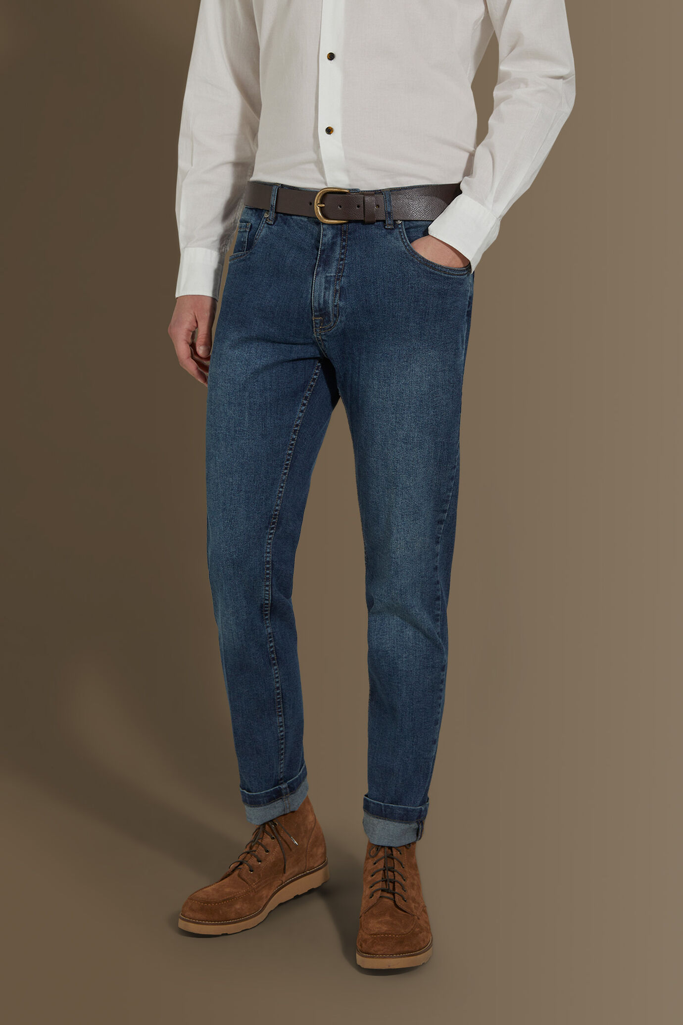 Jeans uomo 5 tasche image number 2