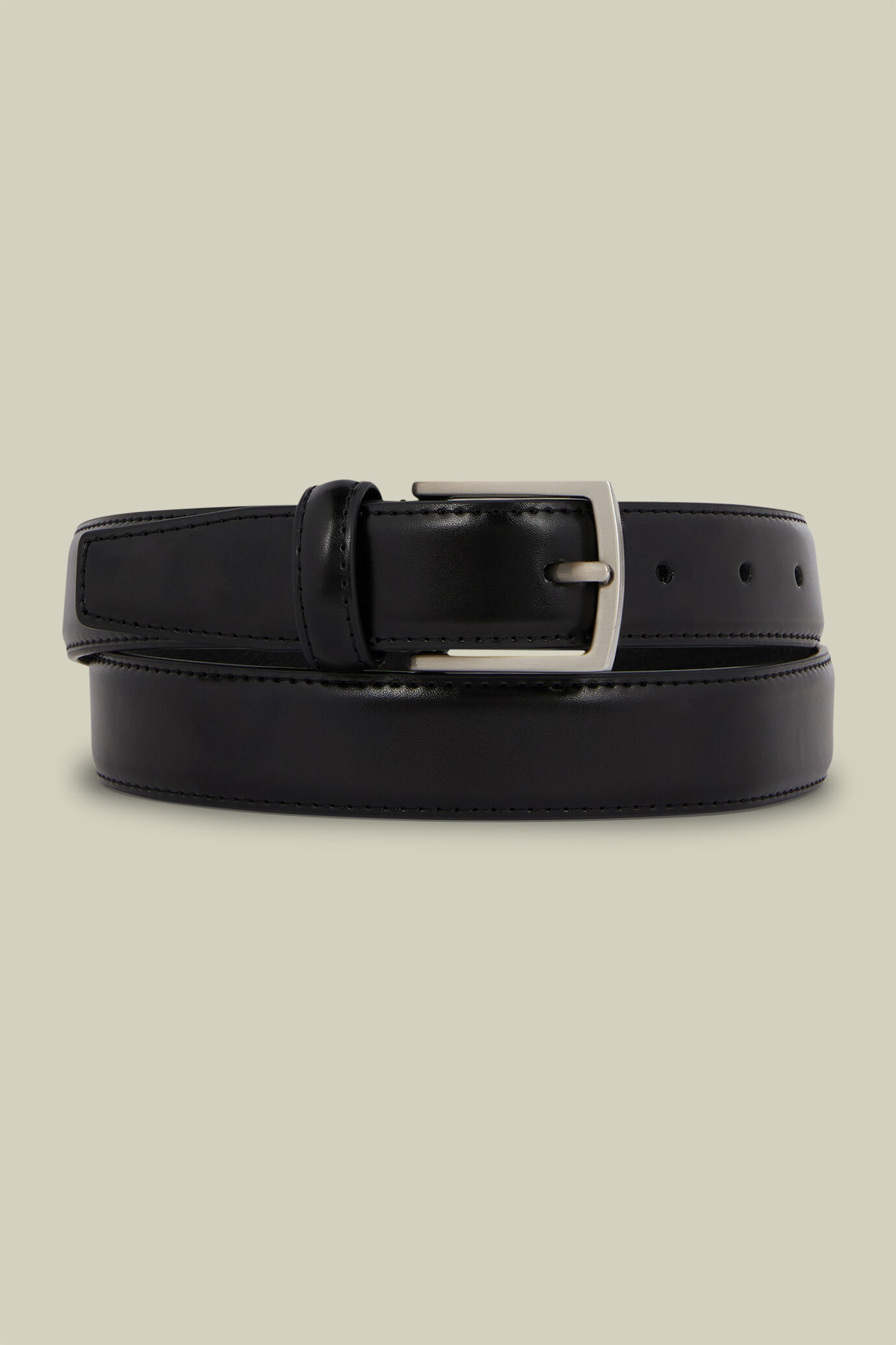 Men's classic belt in 100% genuine leather
