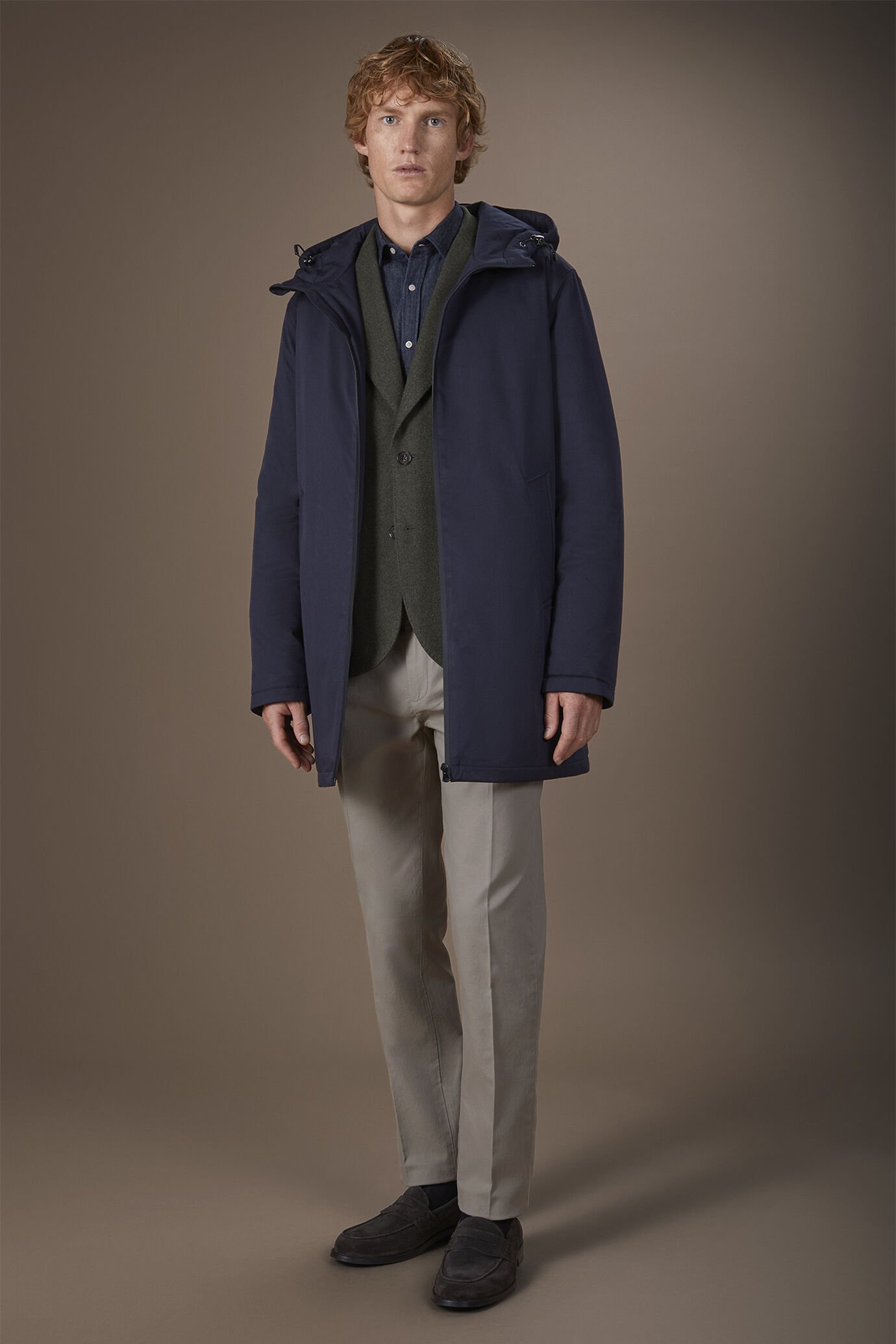 Men's Coated parka image number 1