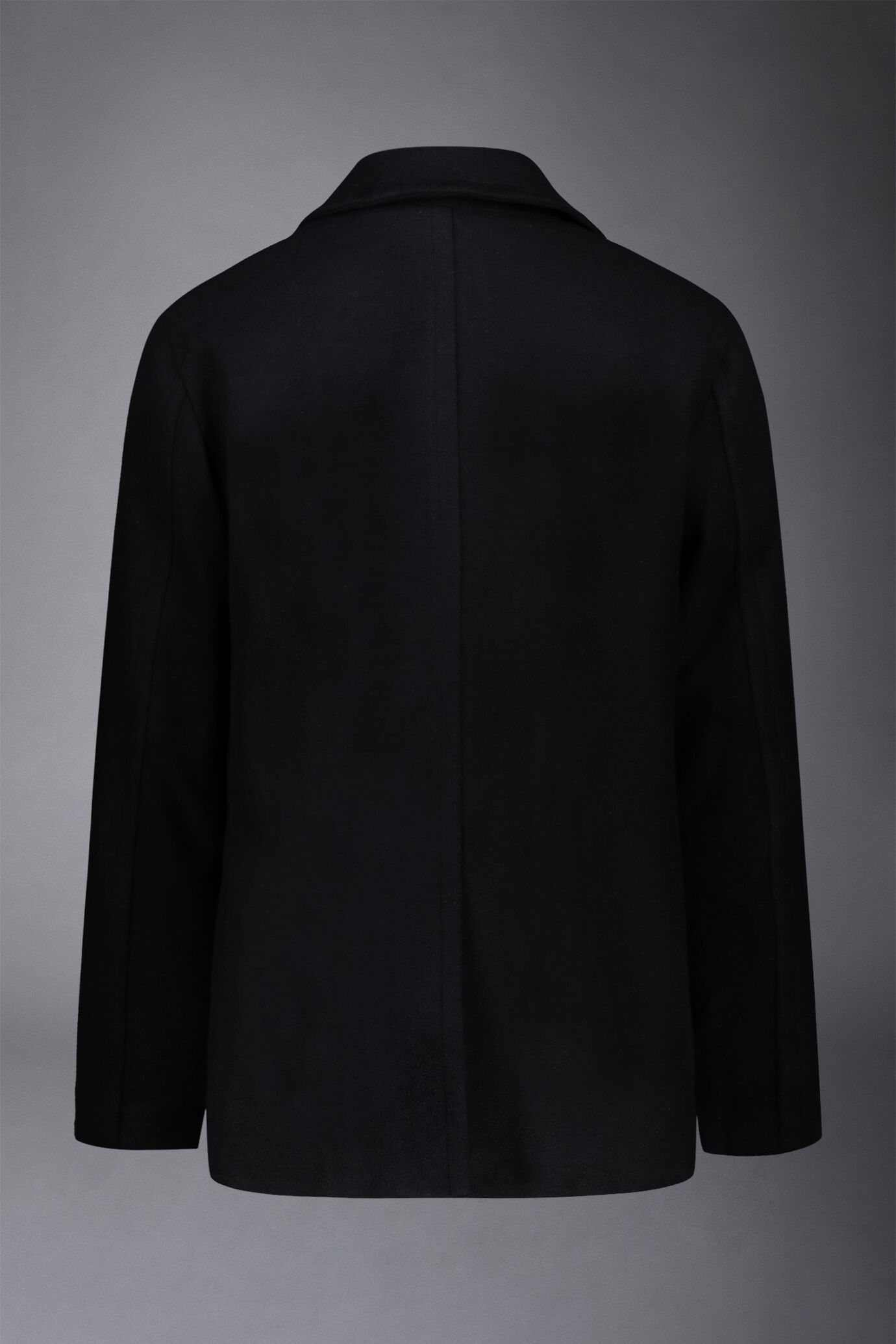 Peacoat uomo imbottito misto lana con tasche laterali regular fit image number 5