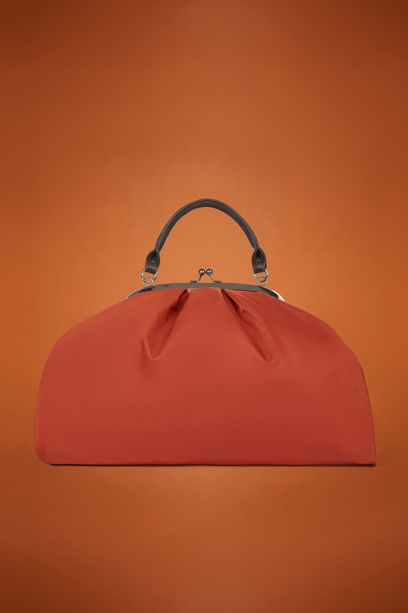 Borsa donna in tessuto tecnico con dettagli in ecopelle image number 1