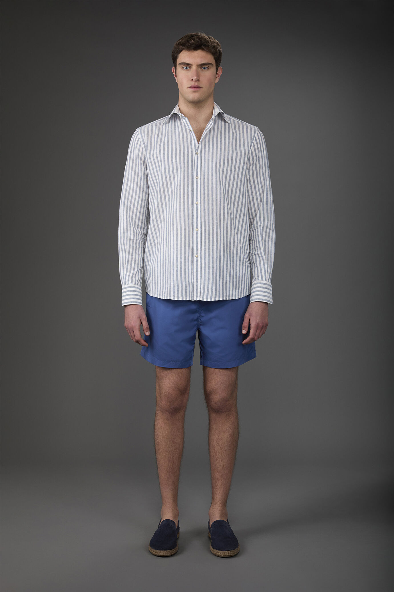 Costume uomo tinta unita image number 1