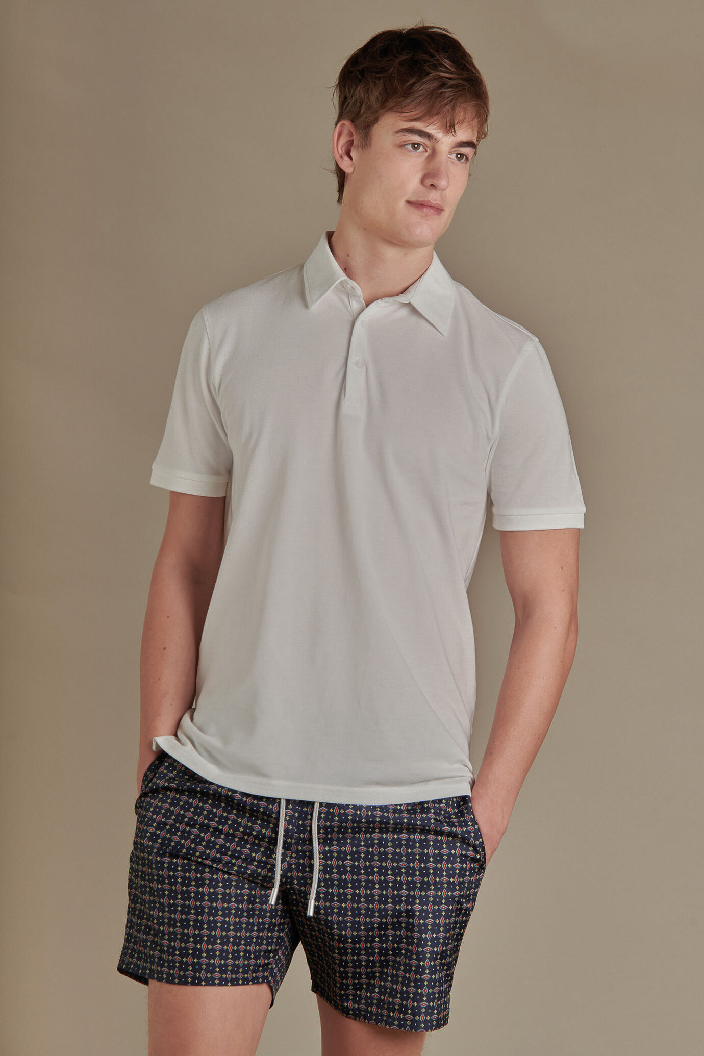 Costume da bagno stampa cachemire image number 0