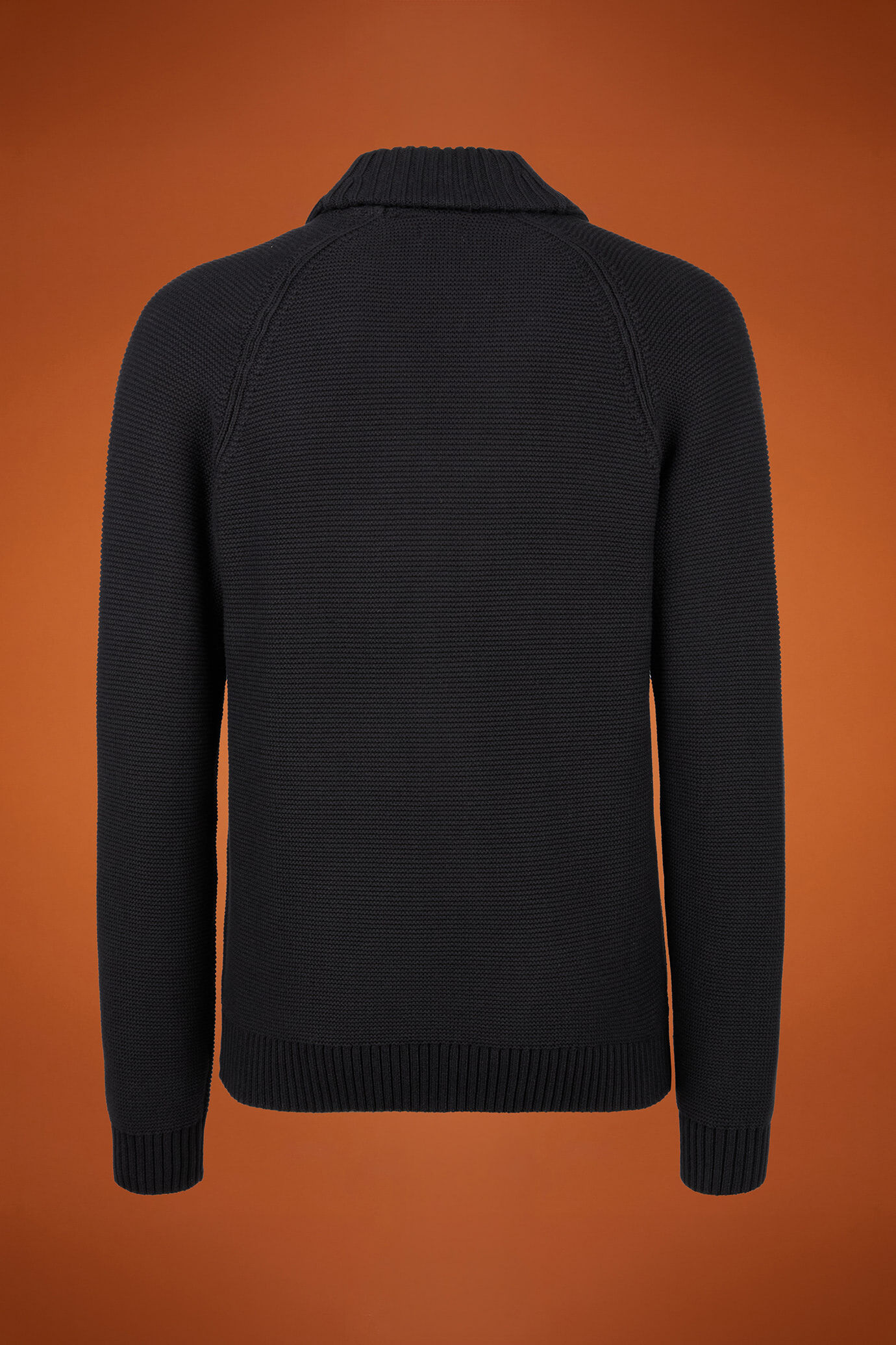 Herren-Strickjacke mit Schalkragen aus 100 % Baumwolle in normaler Passform image number 5