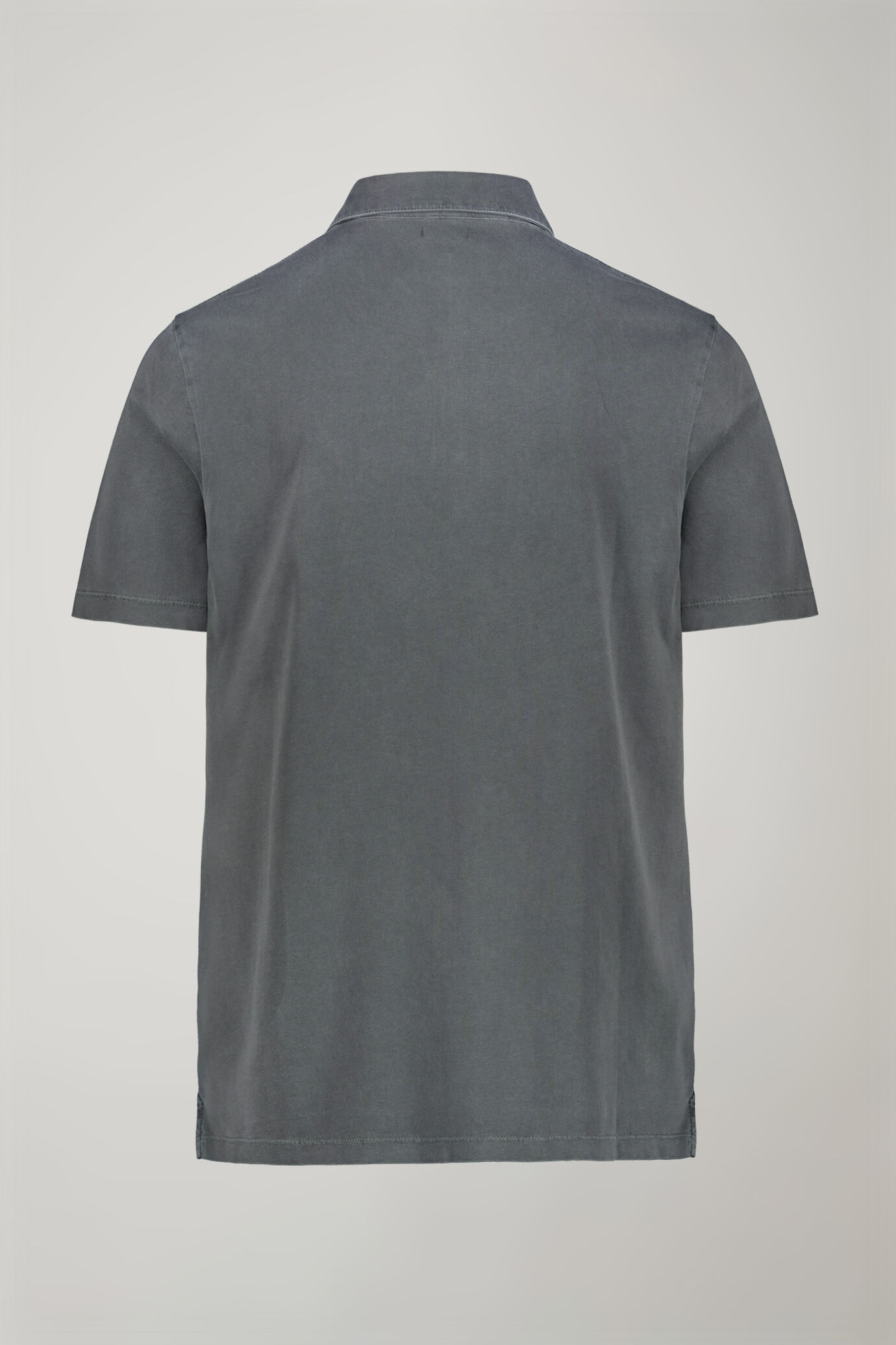 Men’s short sleeve polo shirt 100% cotton regular fit image number 5