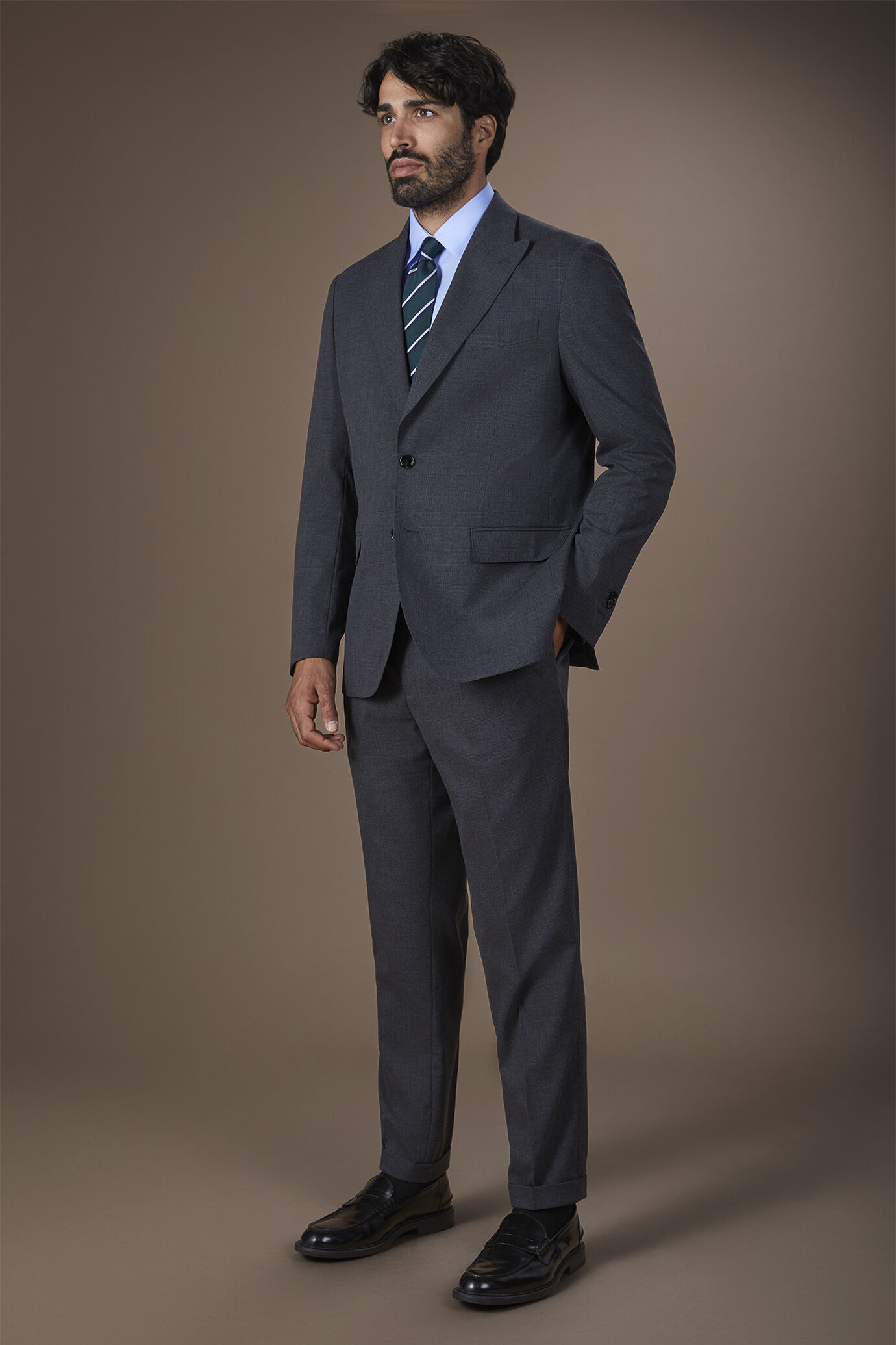 Chemise homme col classique en tissu 100 % coton super léger oxford image number 1