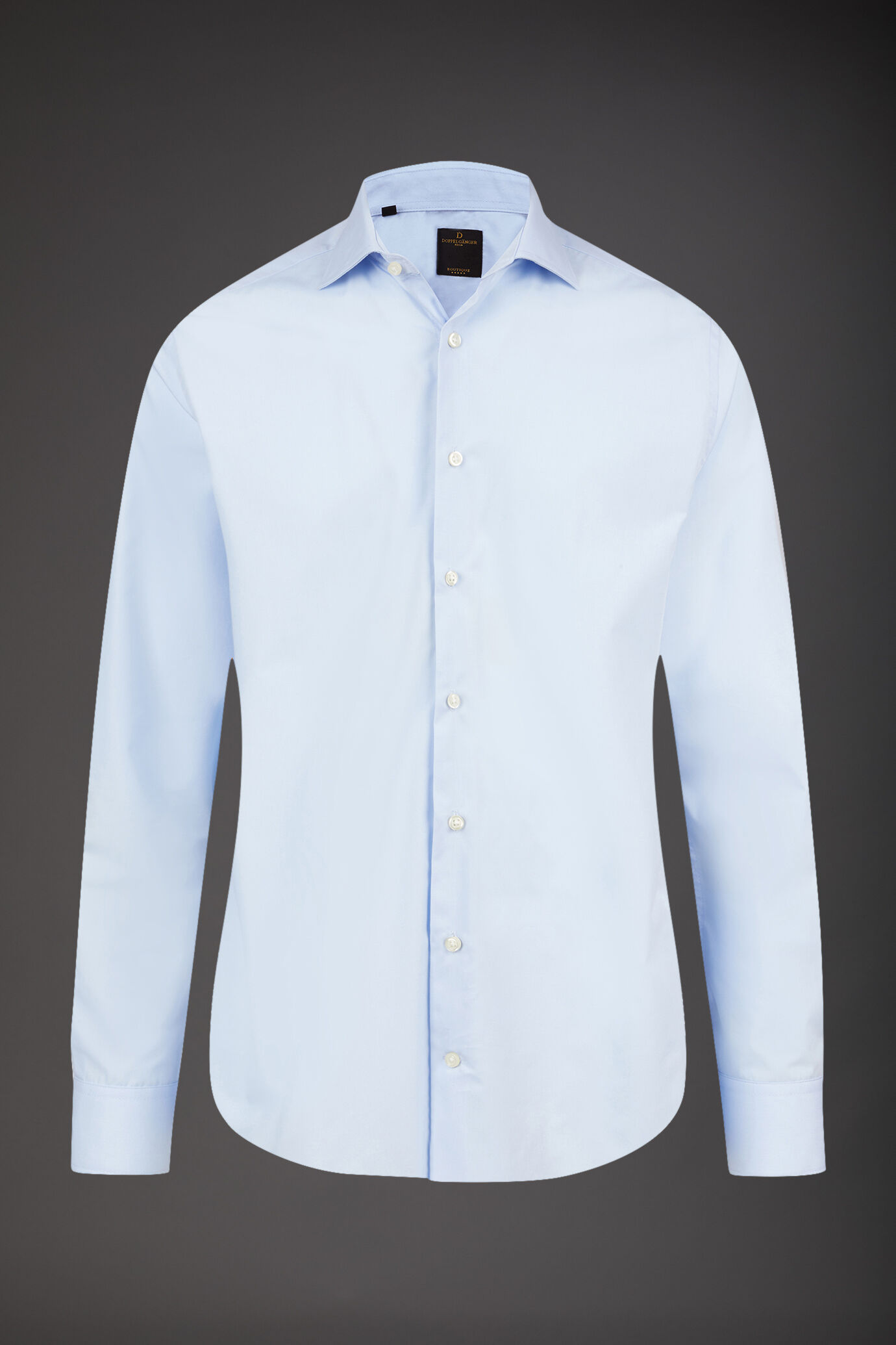 Camicia classica uomo 100% cotone image number 1