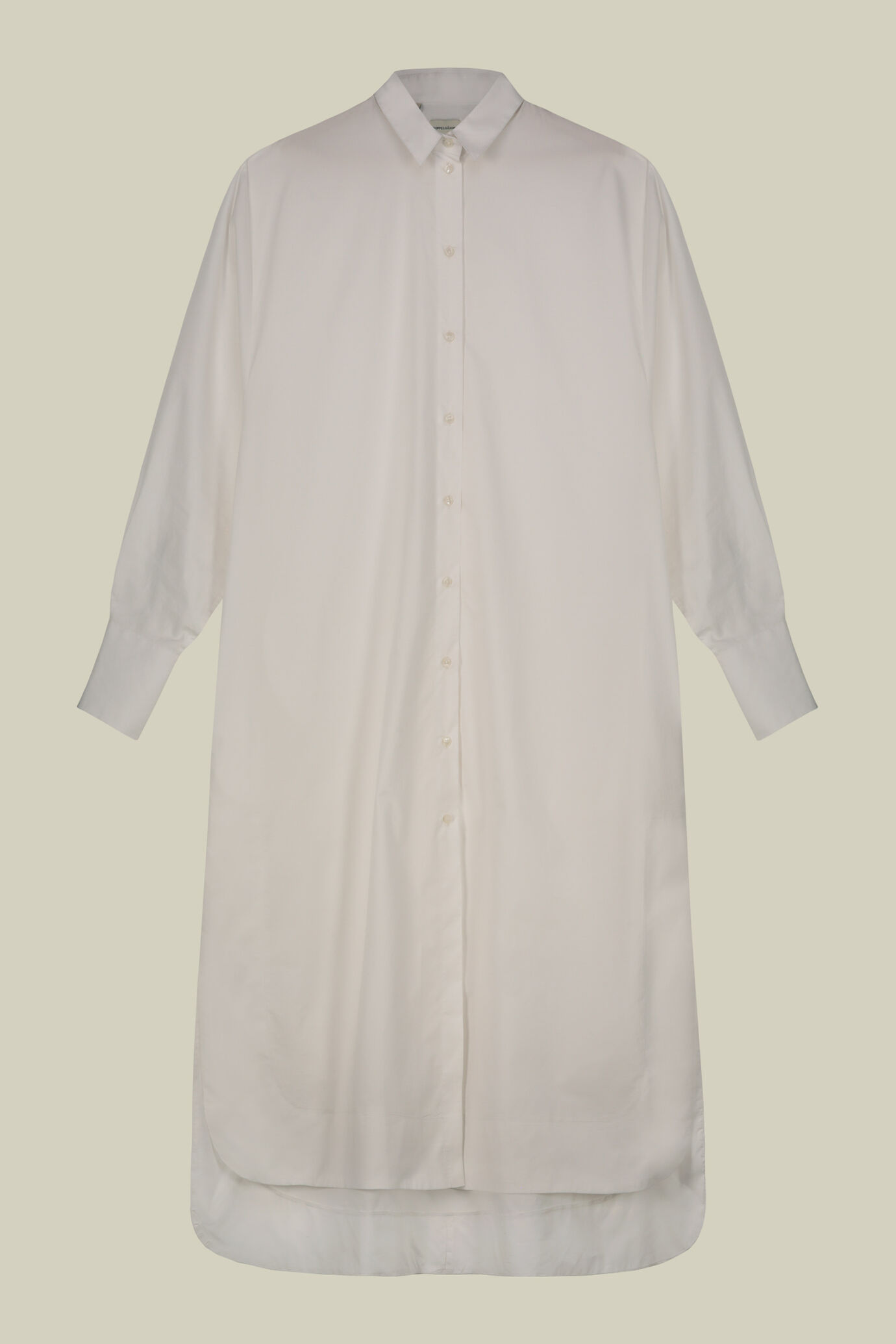 Robe chemisier pour femme avec fentes latérales