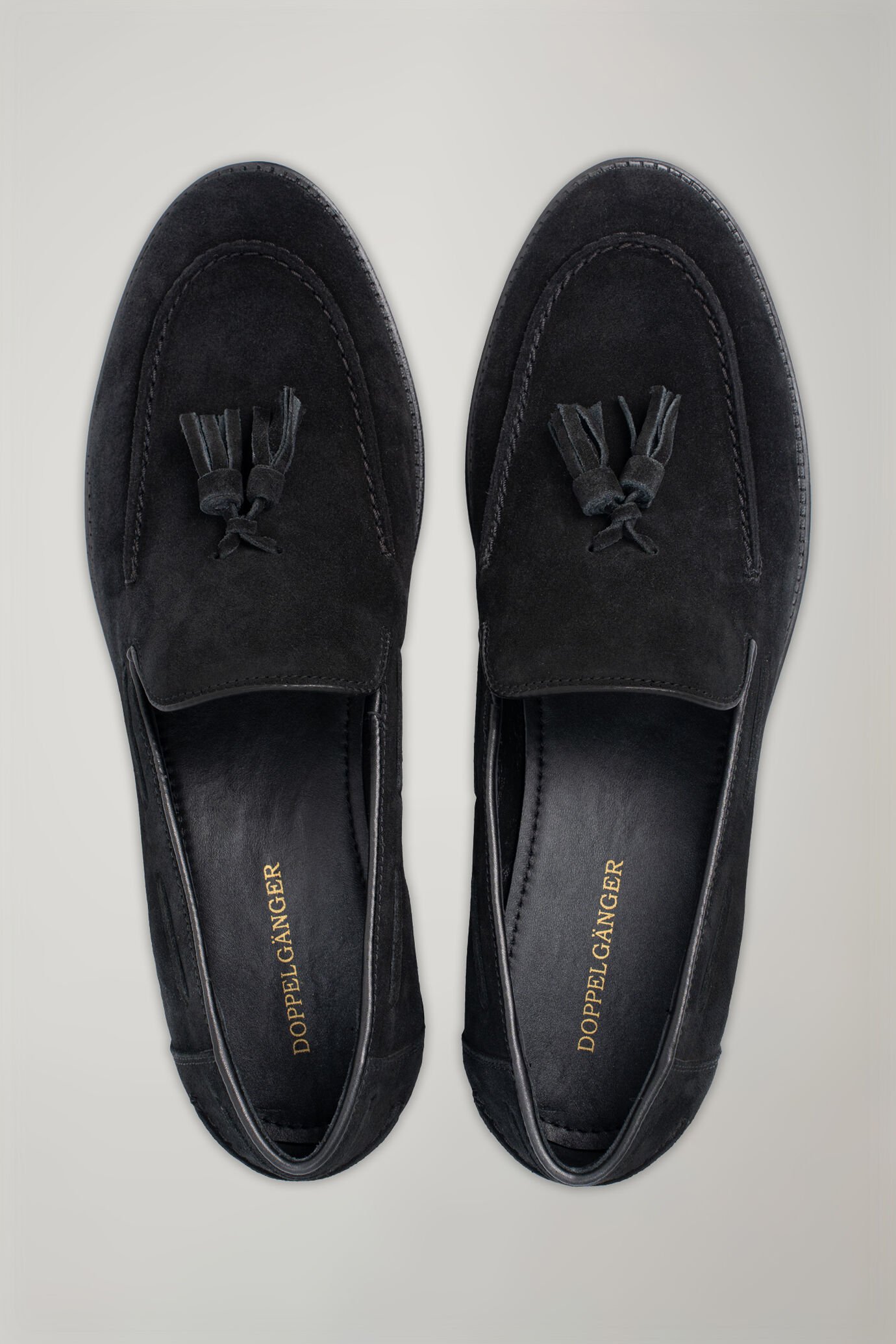 Mocassin pour homme en daim véritable image number 3