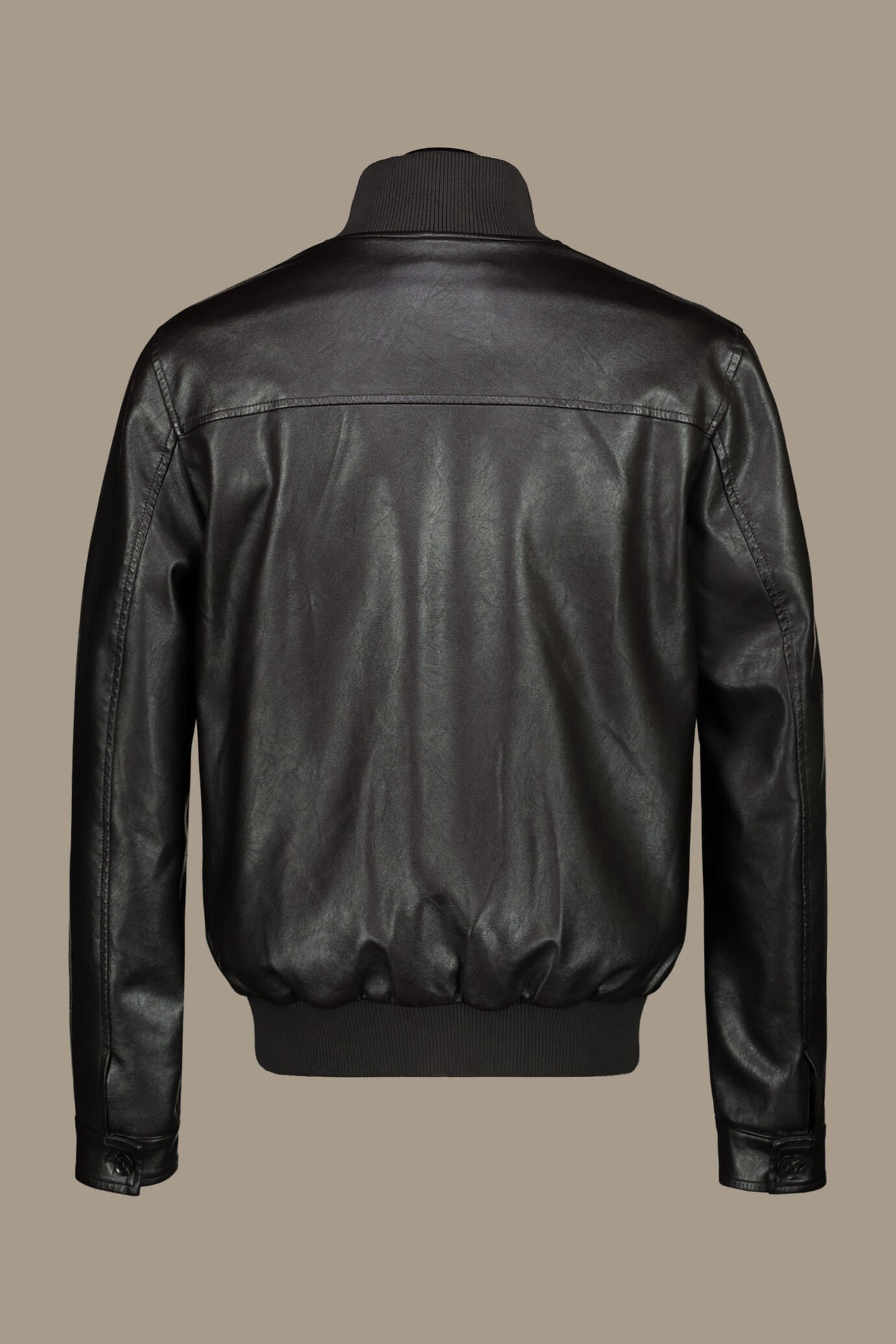 Bomber in eco-pelle image number 1