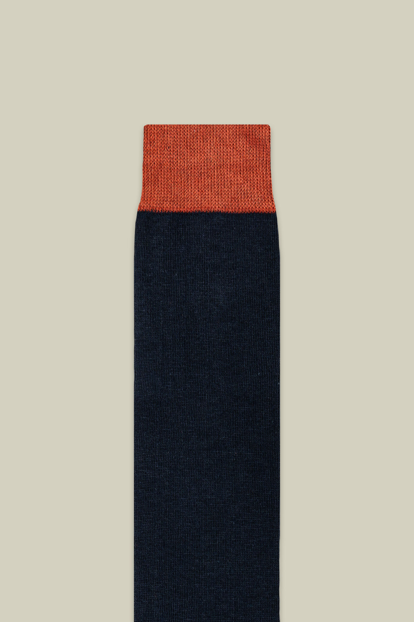 Bicolor-Socken für Herren aus glatt gestricktem Material image number 2