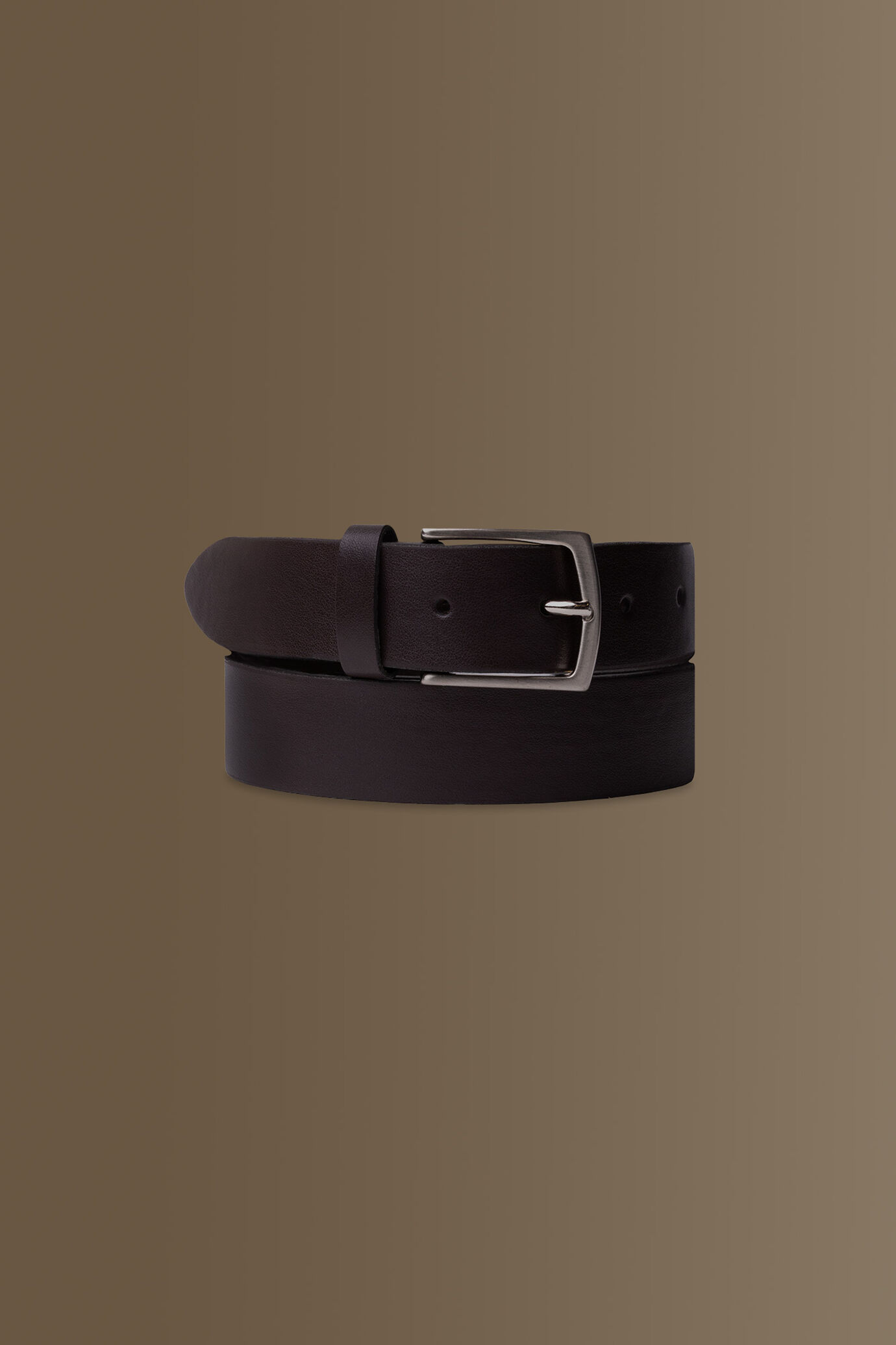 Classic belt combined leather image number 0