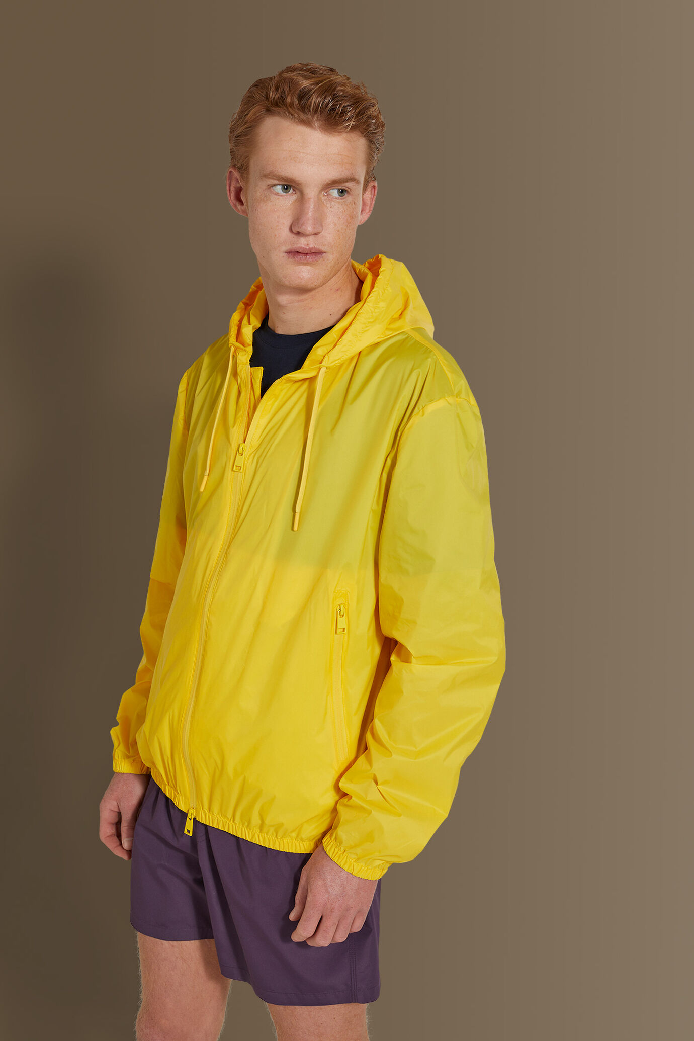 Giacca sailor in tessuto tecnico nylon cirè uomo image number 2