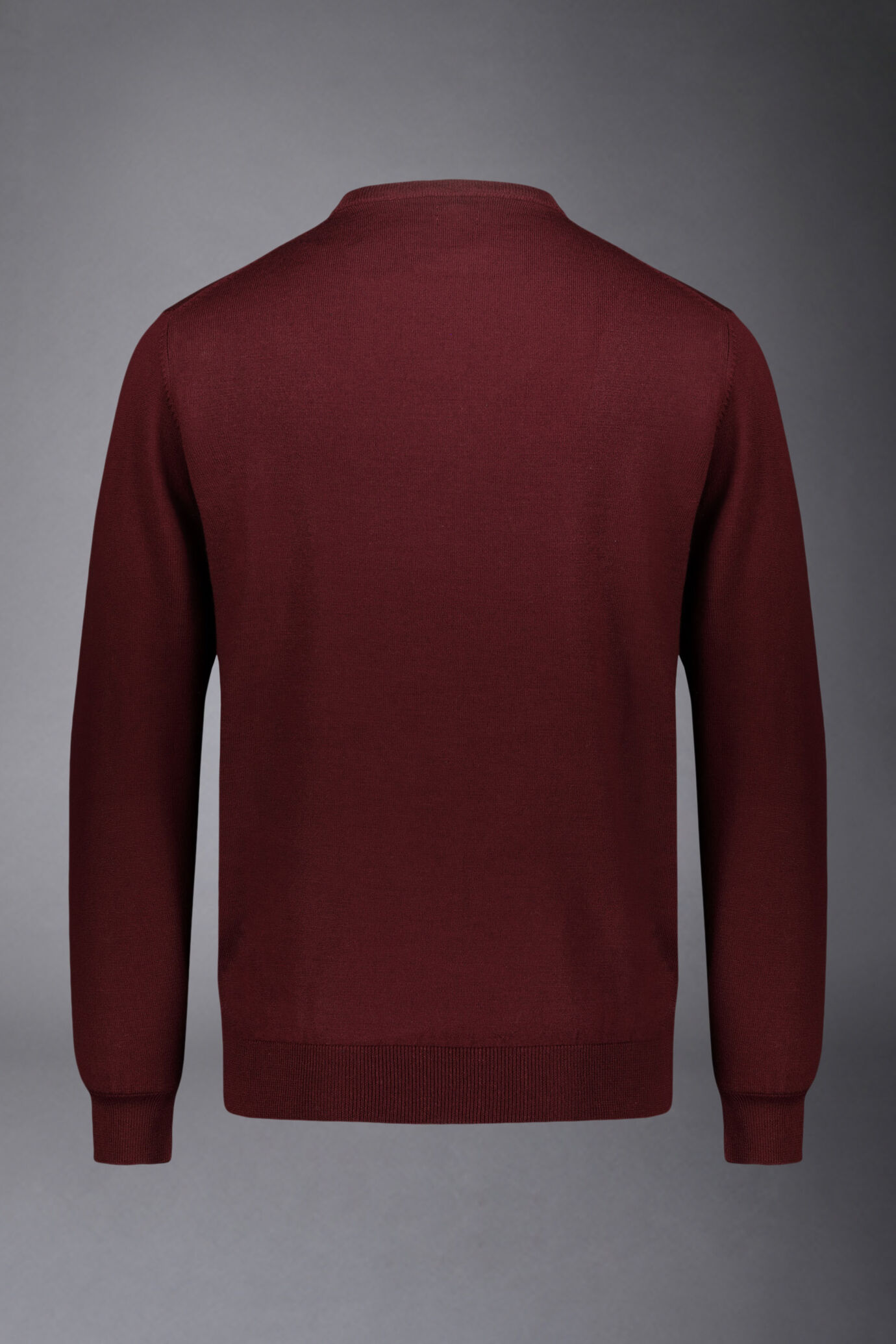 Maglia uomo girocollo in 100% lana merino extrafine lanerossi regular fit image number 4