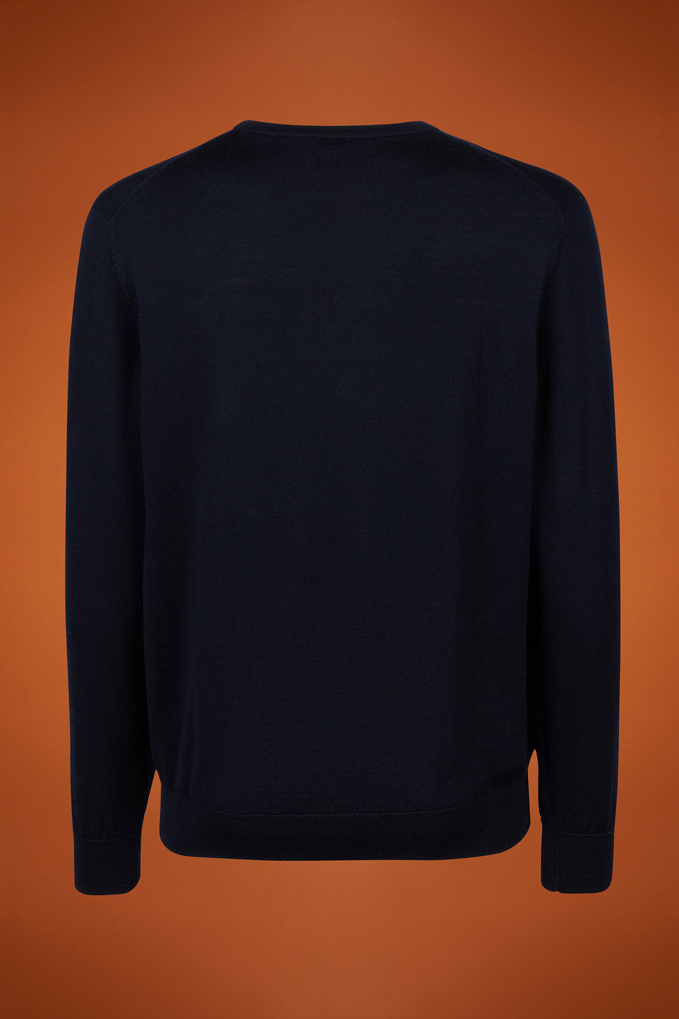 Maglia uomo girocollo 100% lana merino extrafine regular fit image number 5