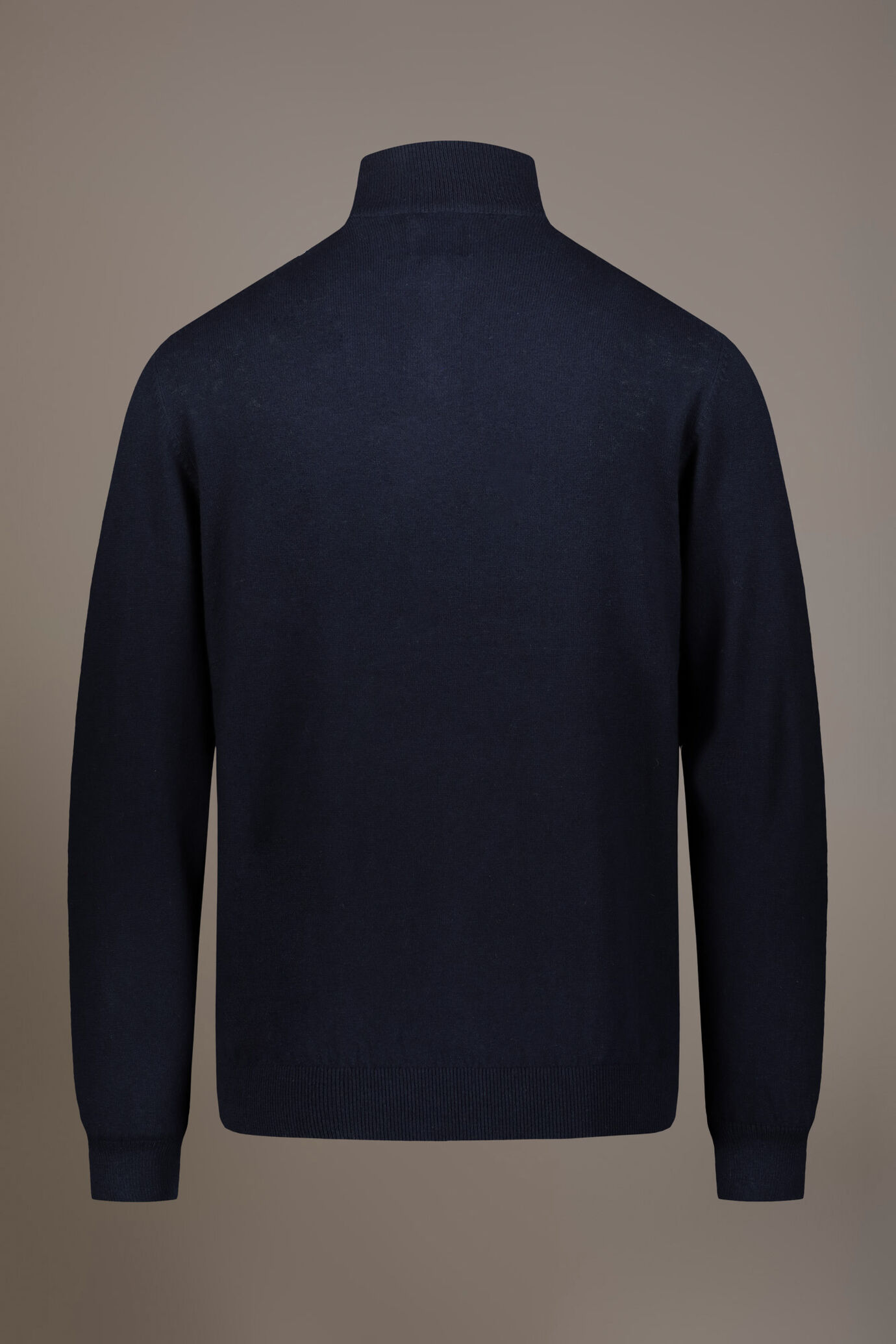 Wool blend Turtleneck sweater with zip image number 5
