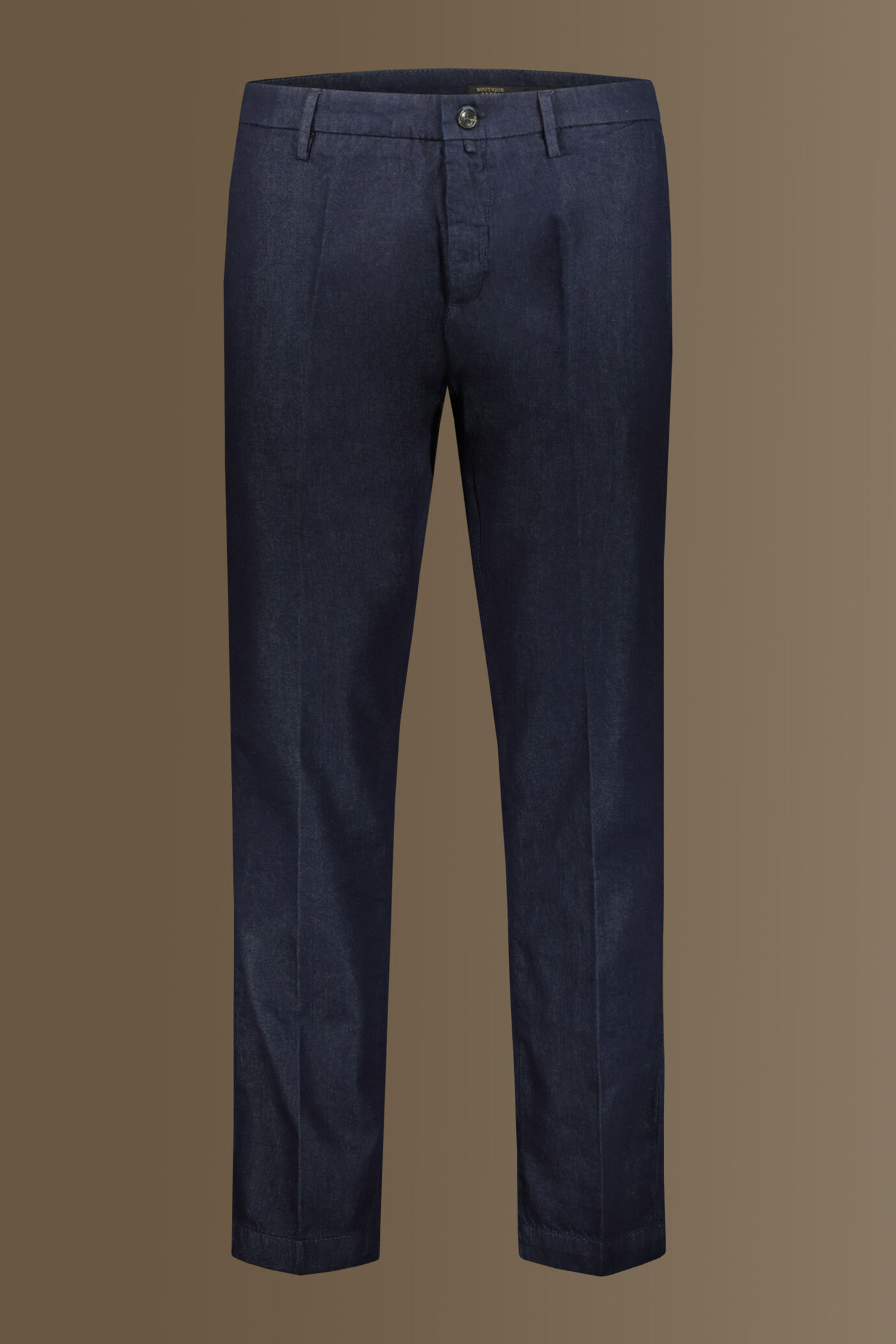 Denim chino trousers image number 4