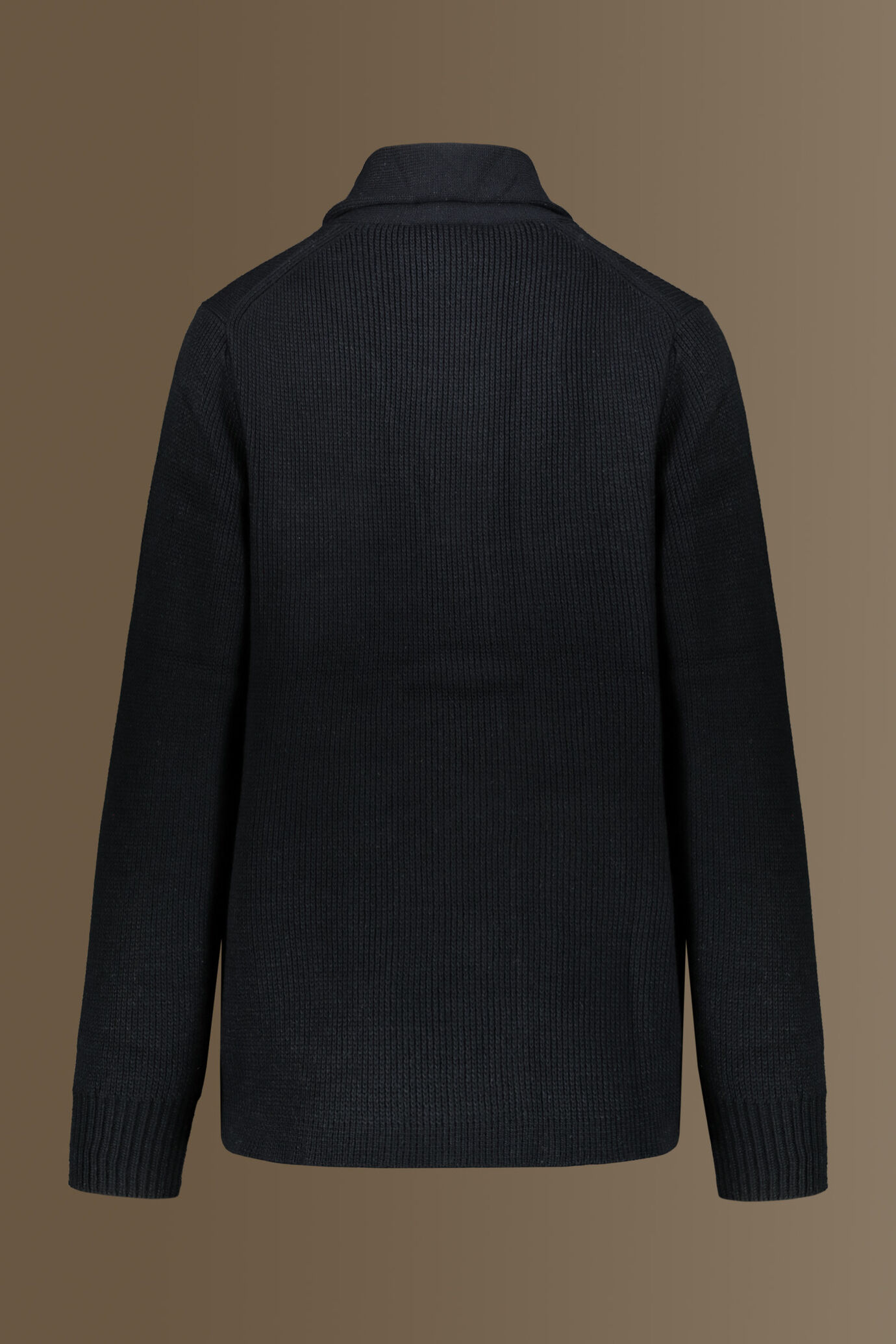 Cardigan with shawl collar image number 4