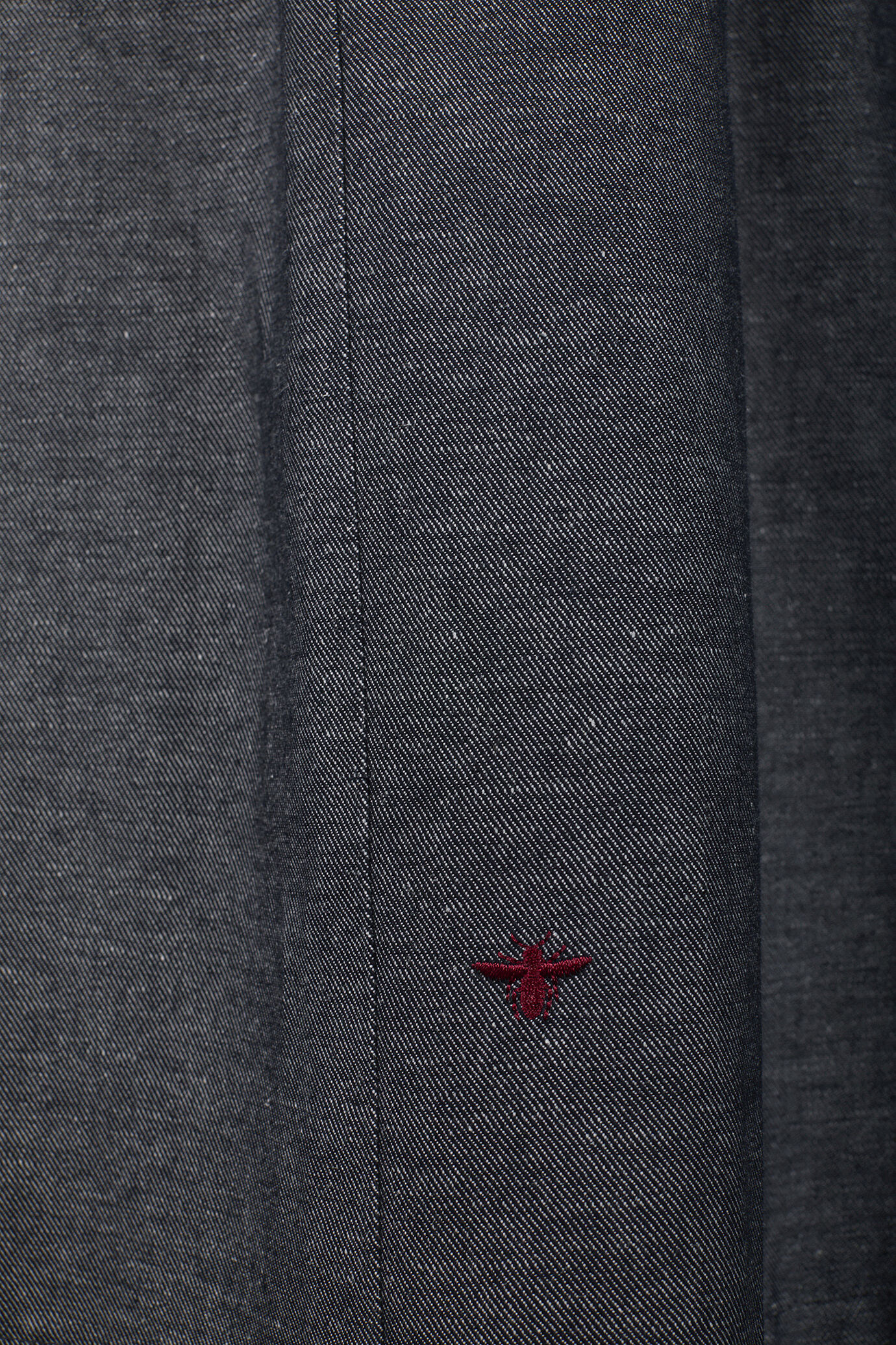 Bermuda skirt with a wide and soft line in linen and cotton image number 3