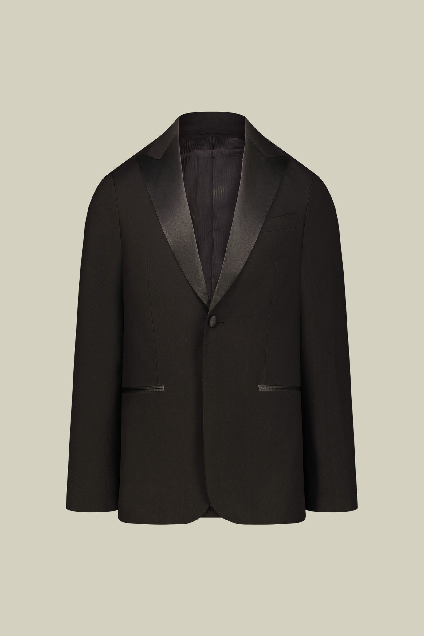 Smoking uomo in tessuto twill regular fit