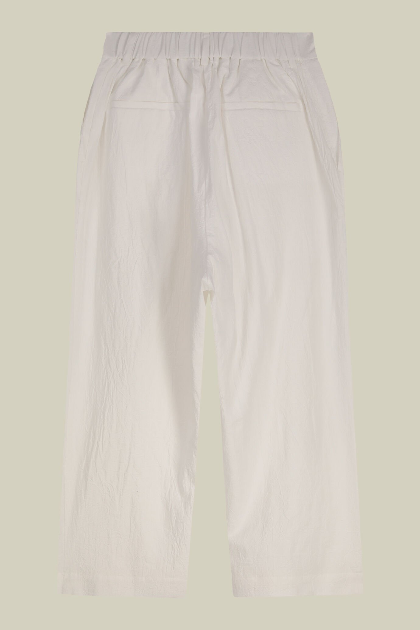 Weite Damenhose mit zwei Abnähern aus 100 % Baumwolle image number 5