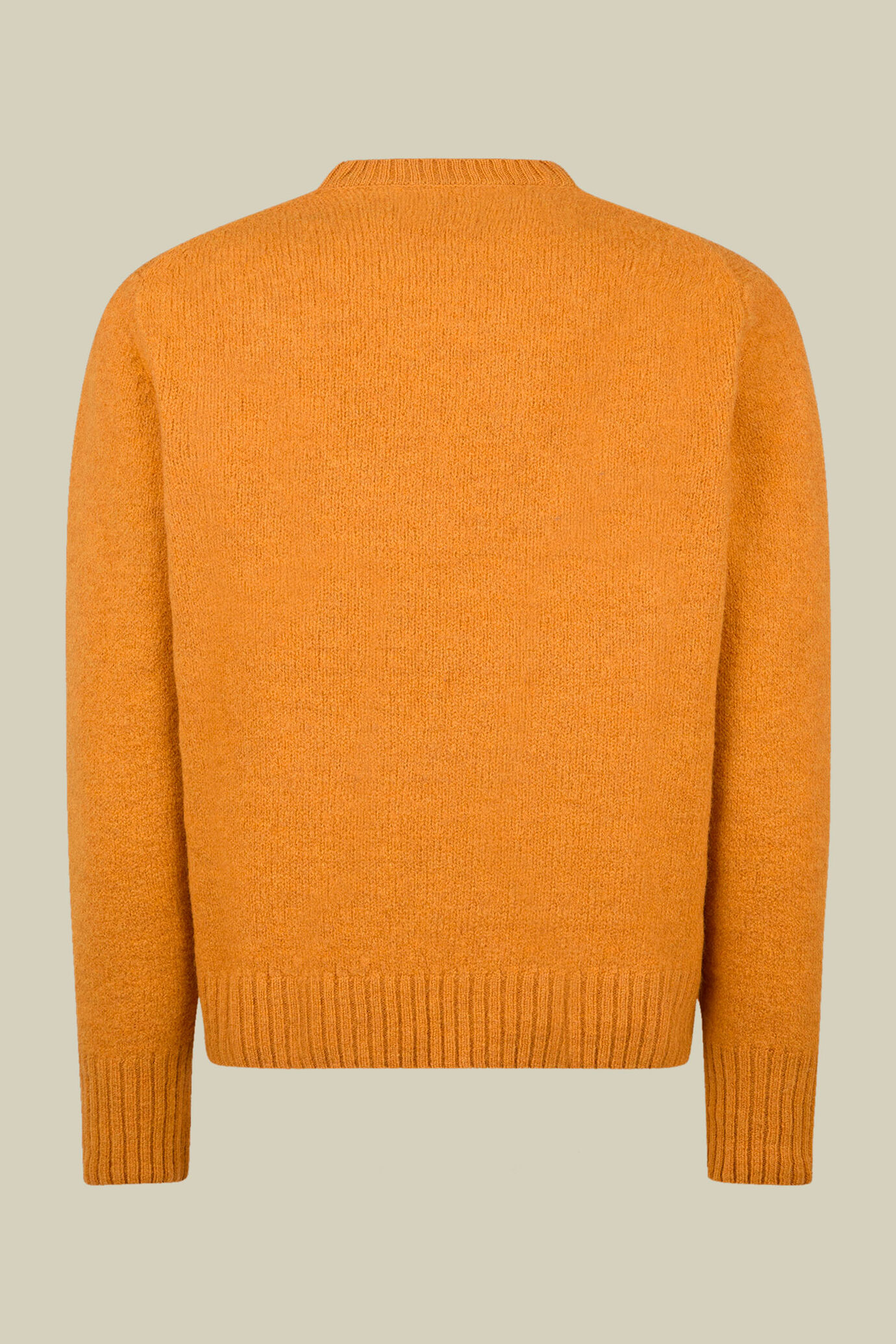 Pull homme à col rond, 100% laine, coupe classique image number 5