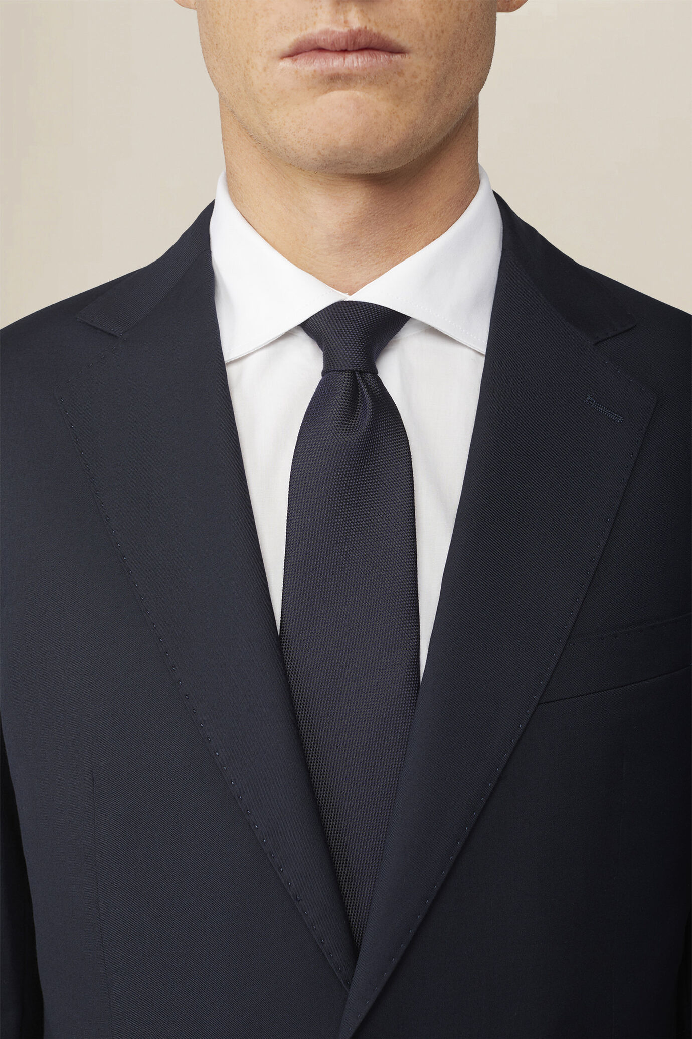 Cravatta uomo tinta unita