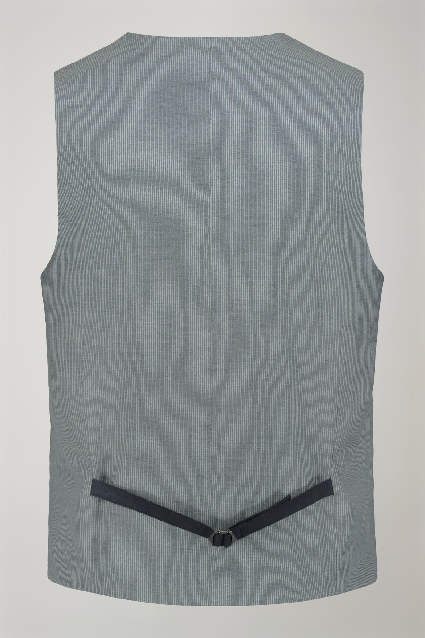 Gilet classico uomo in tessuto effetto fiammato regular fit image number 5