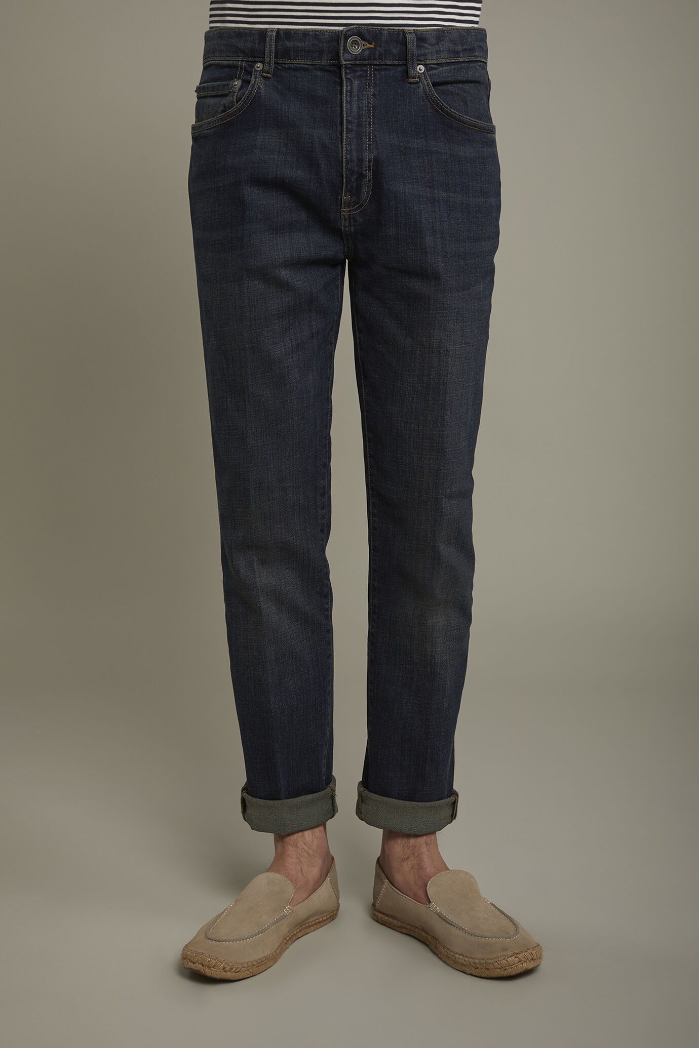 Jeans uomo 5 tasche regular fit image number 3