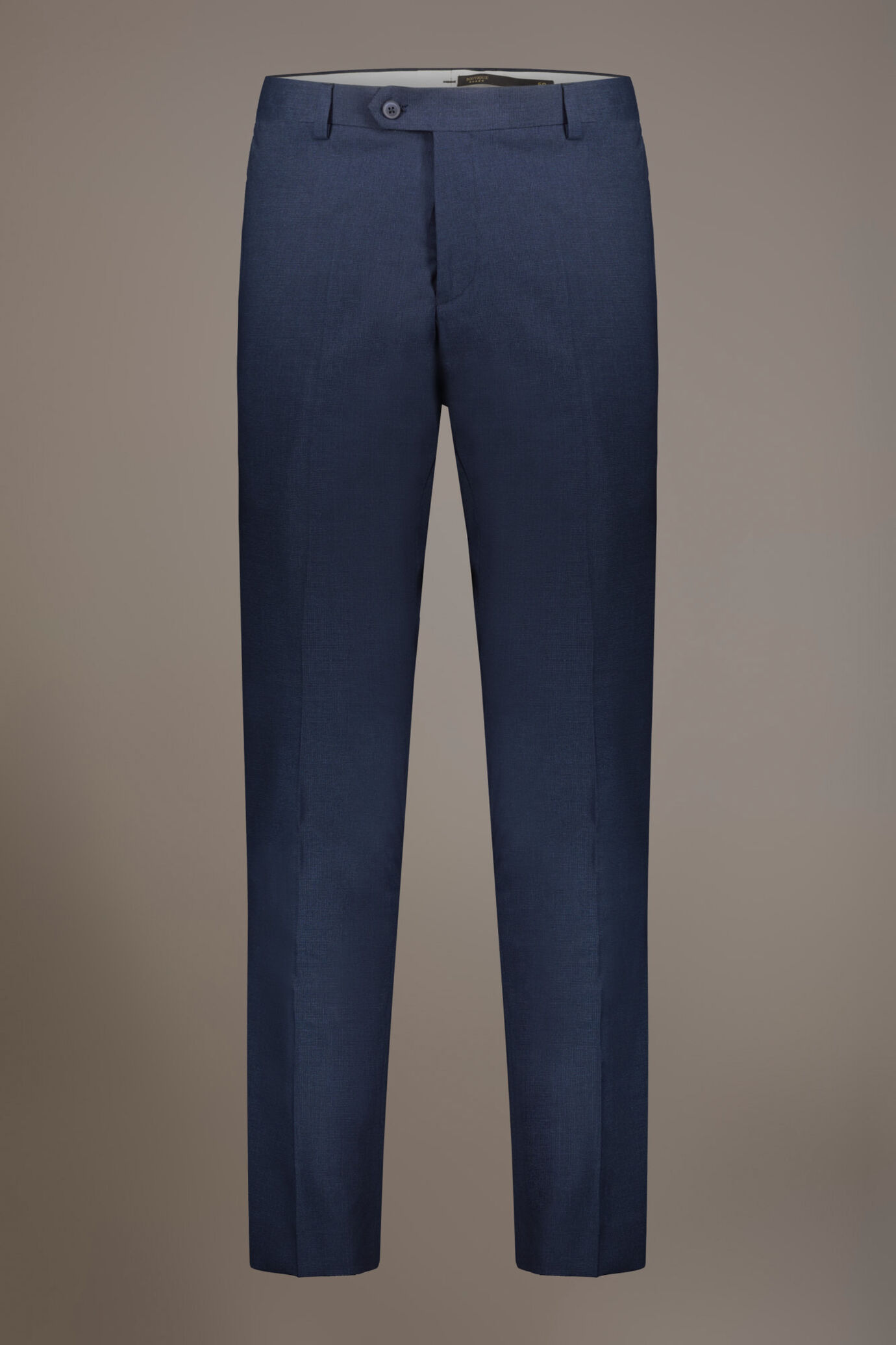 Regular fit single-breasted suit in micro pied de poule fabric image number 7