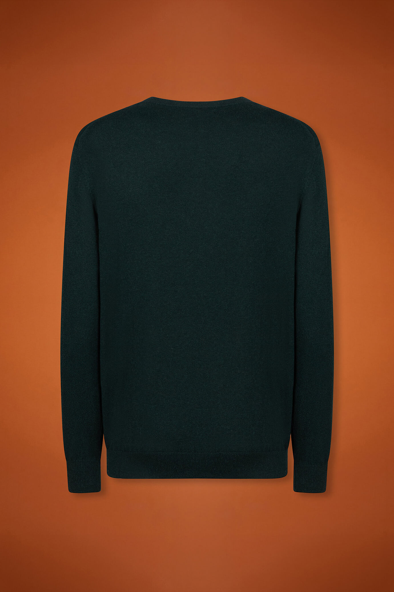 Herren-Pullover mit Rundhalsausschnitt aus Baumwolle in normaler Passform image number 5