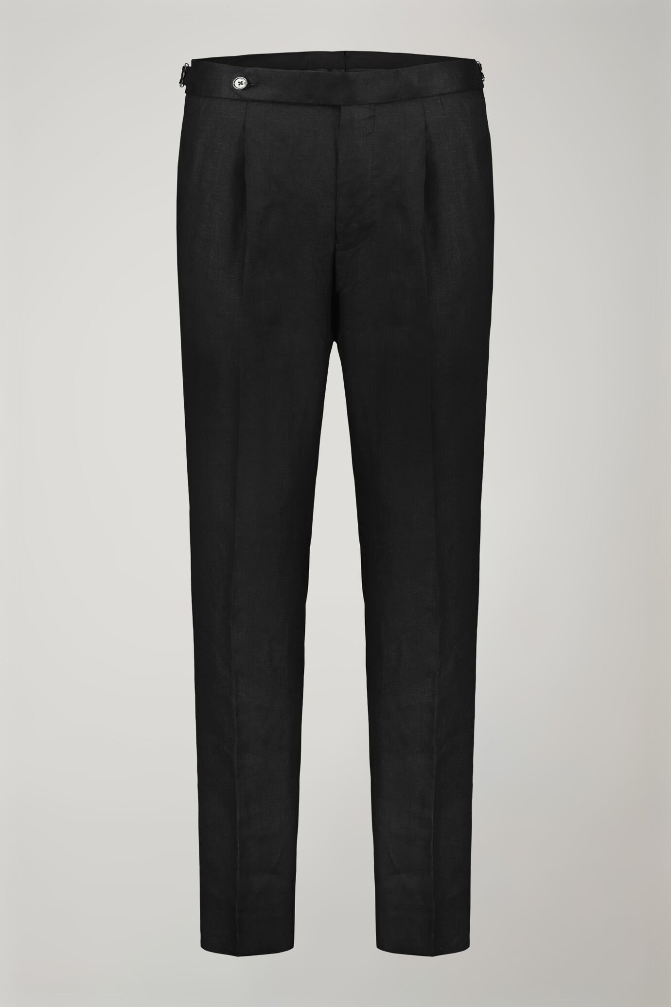 Abito uomo doppiopetto 100% lino regular fit image number 6