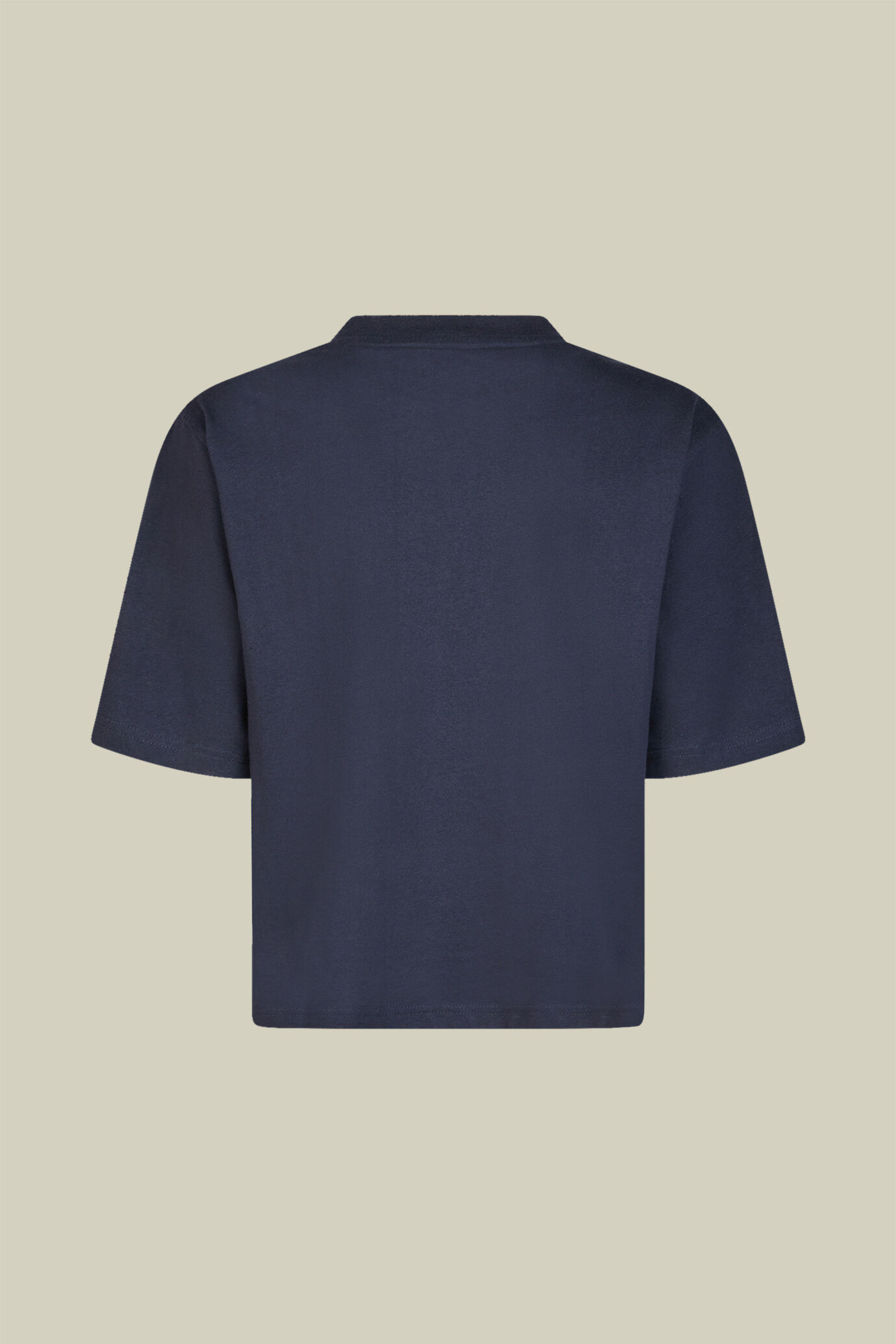 Damen-T-Shirt mit Rundhalsausschnitt und halblangen Ärmeln aus 100 % Baumwolle in normaler Passform image number 5
