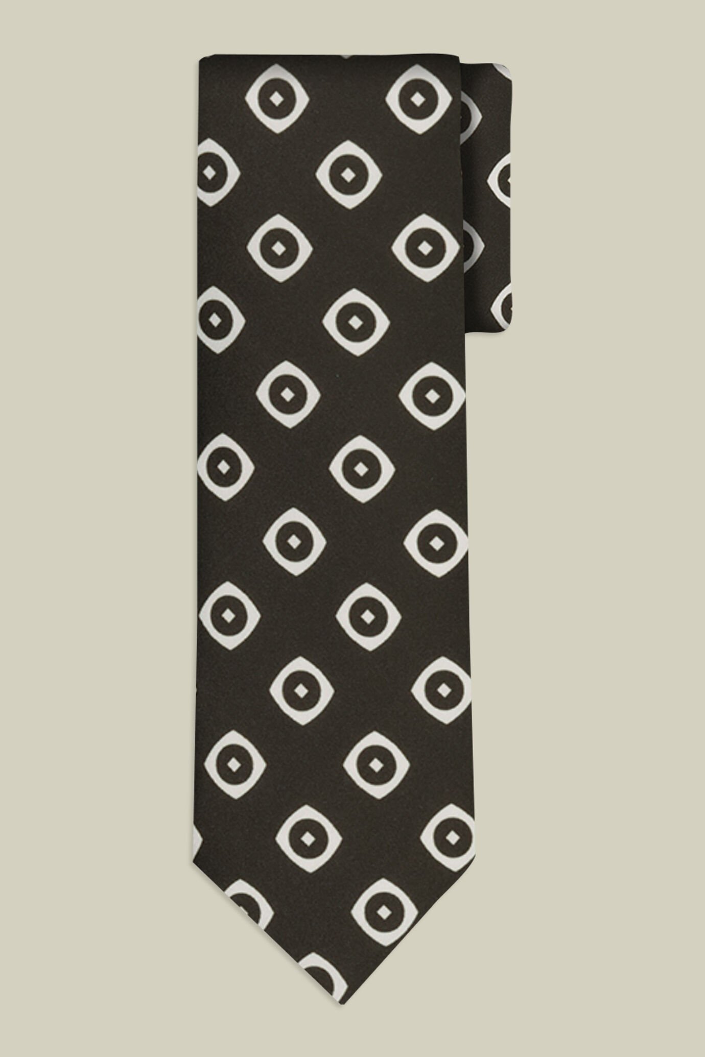 Cravate homme gros motif