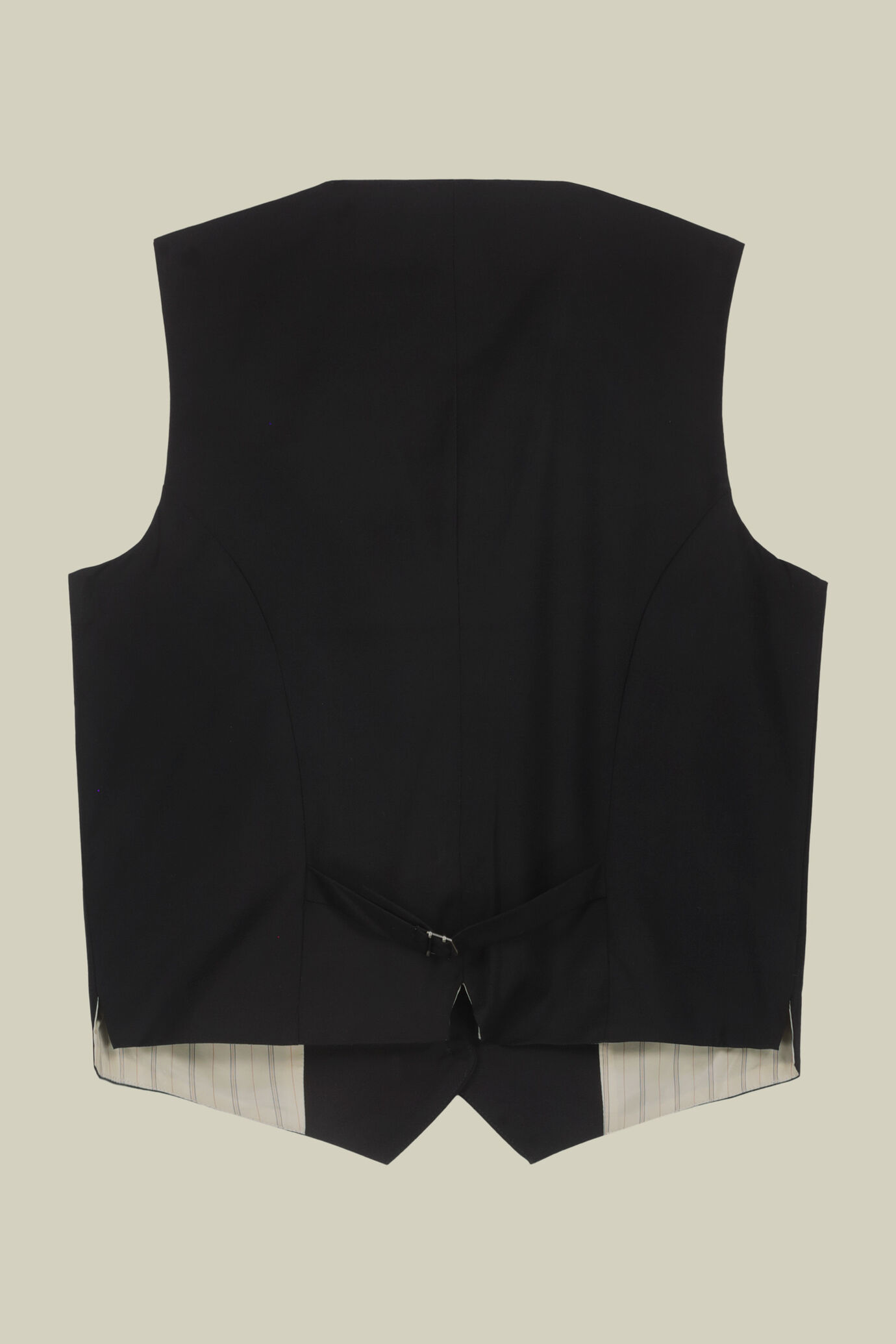 Women's formal waistcoat with striped lining image number 5