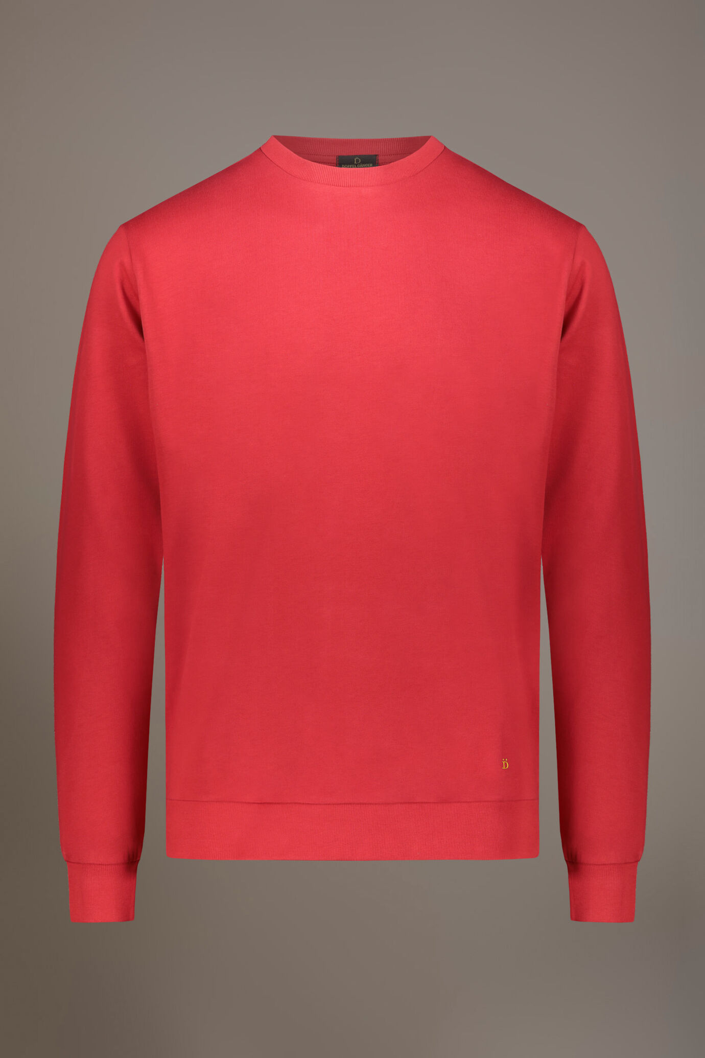 Round neck 100% cotton sweatshirt image number 4