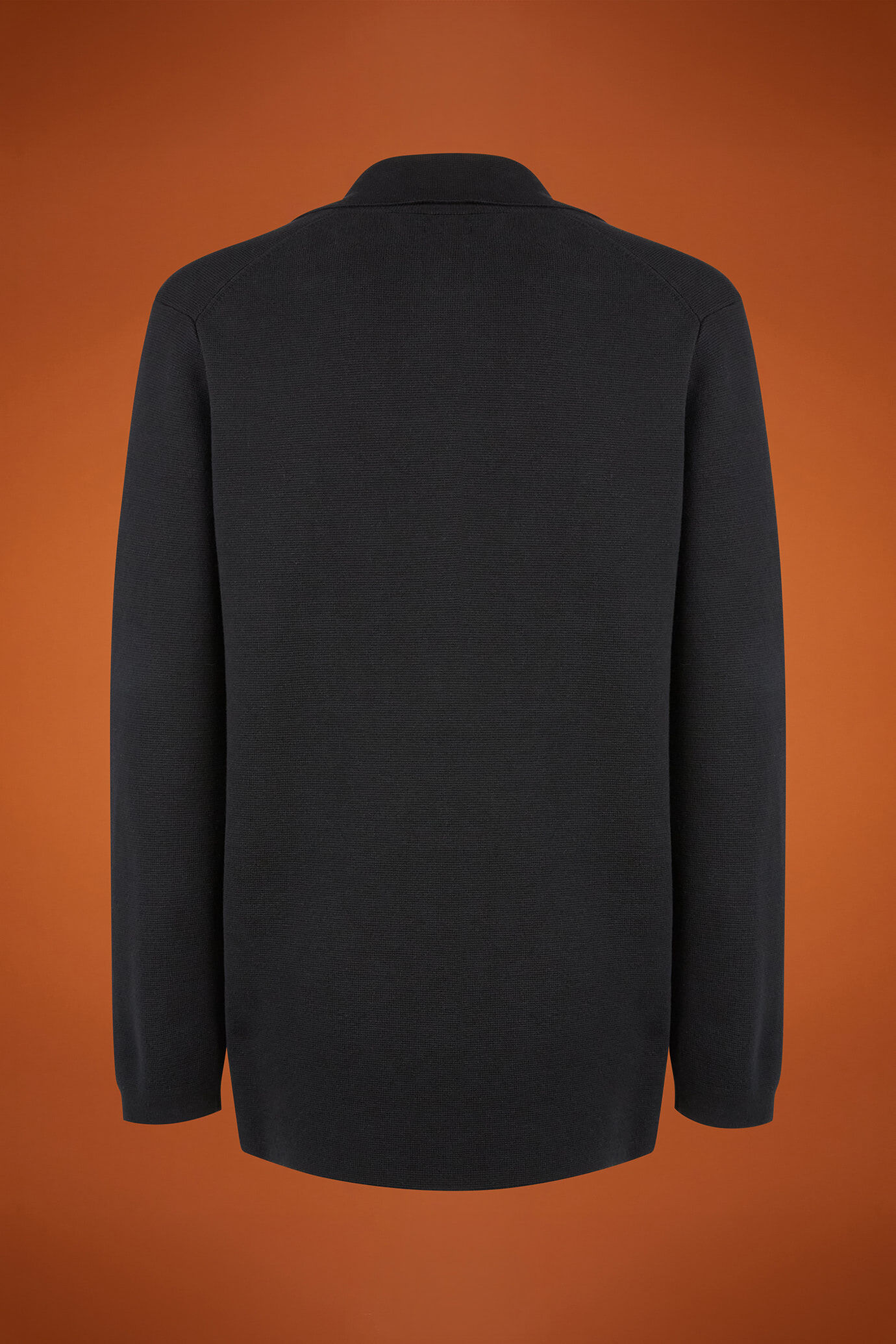 Cardigan uomo monopetto jersey 100% cotone Punto Milano regular fit image number 6