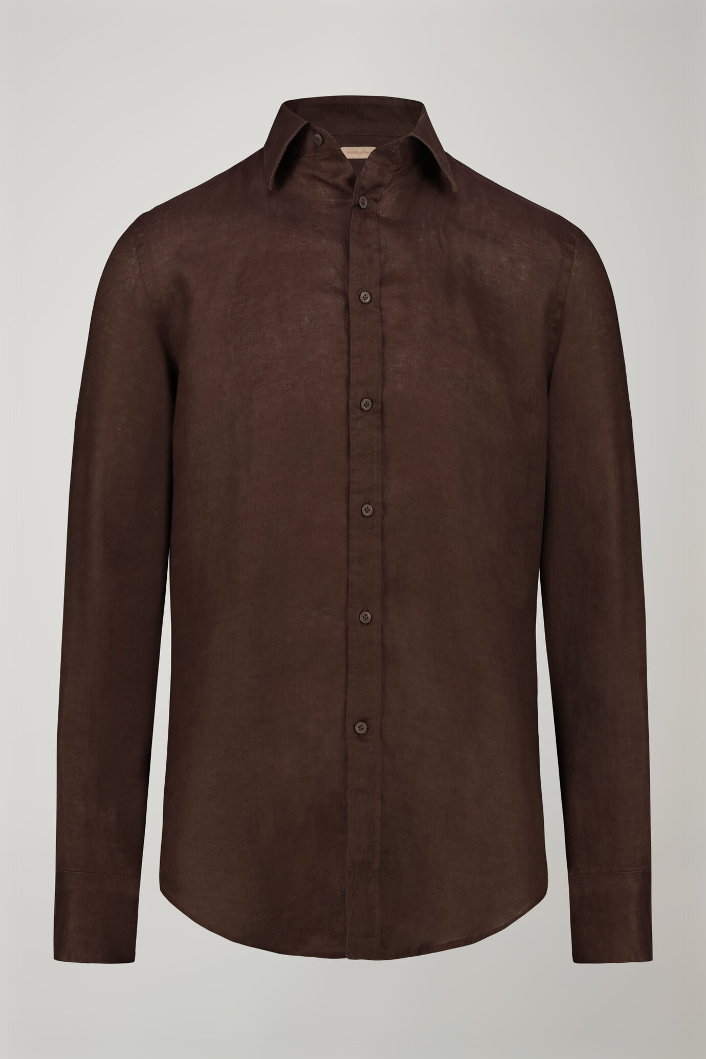 Herren-Freizeithemd mit klassischem Kragen aus 100 % Leinen in bequemer Passform image number 5