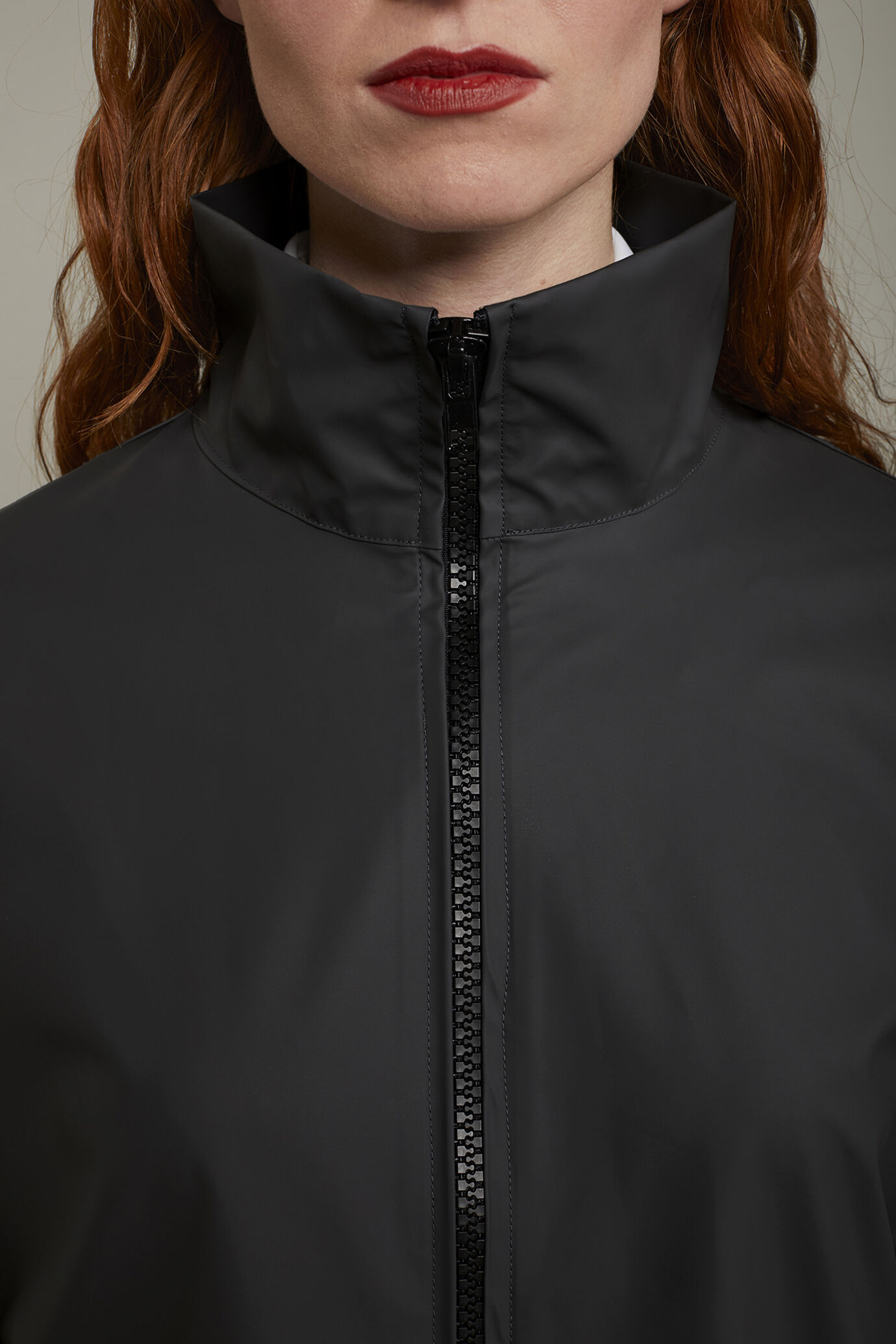 Giubbino tecnico donna con zip regular fit image number 3