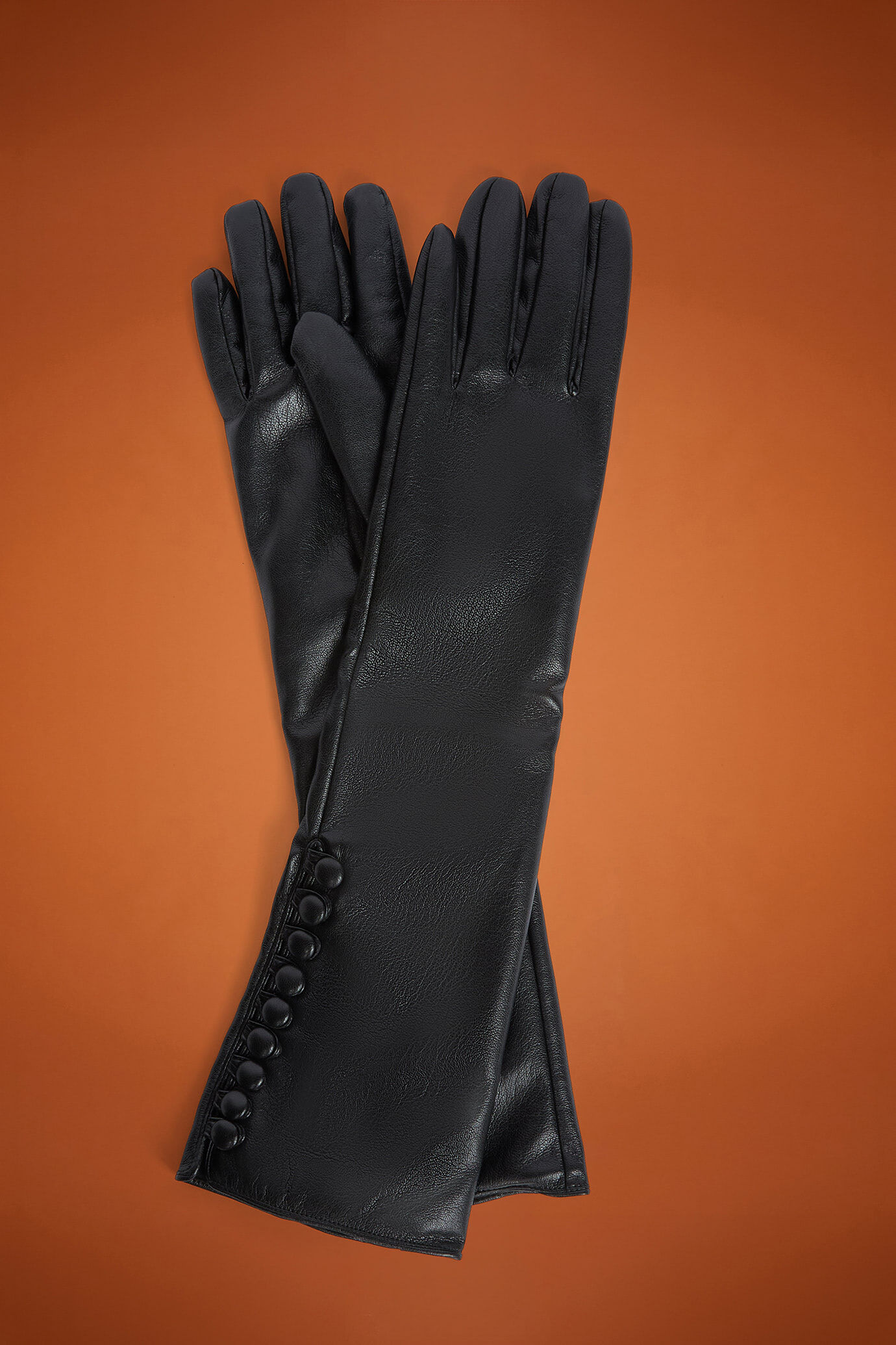 Women's elbow-length gloves image number 0