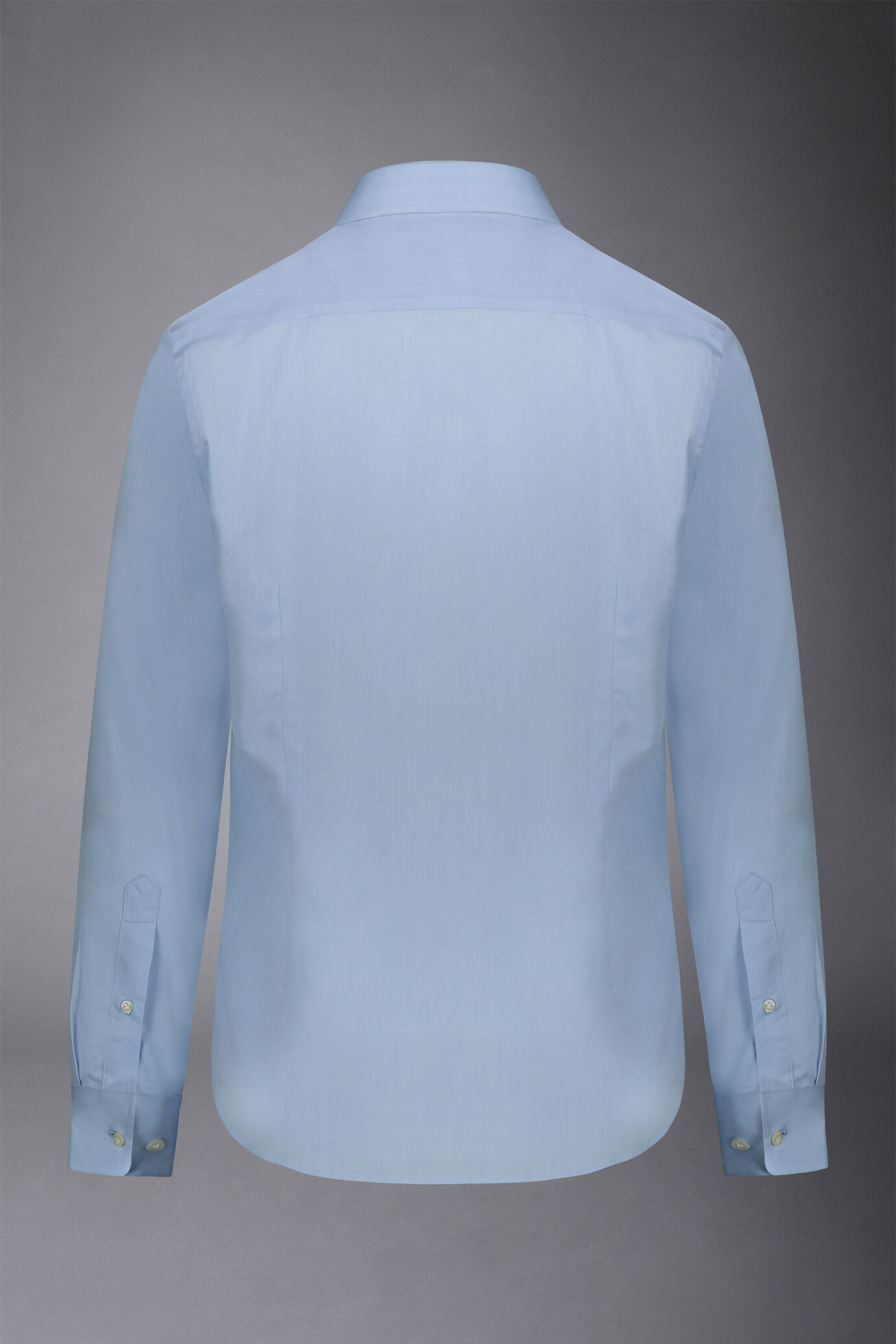 Chemise classique à col français, coupe cintrée image number 5