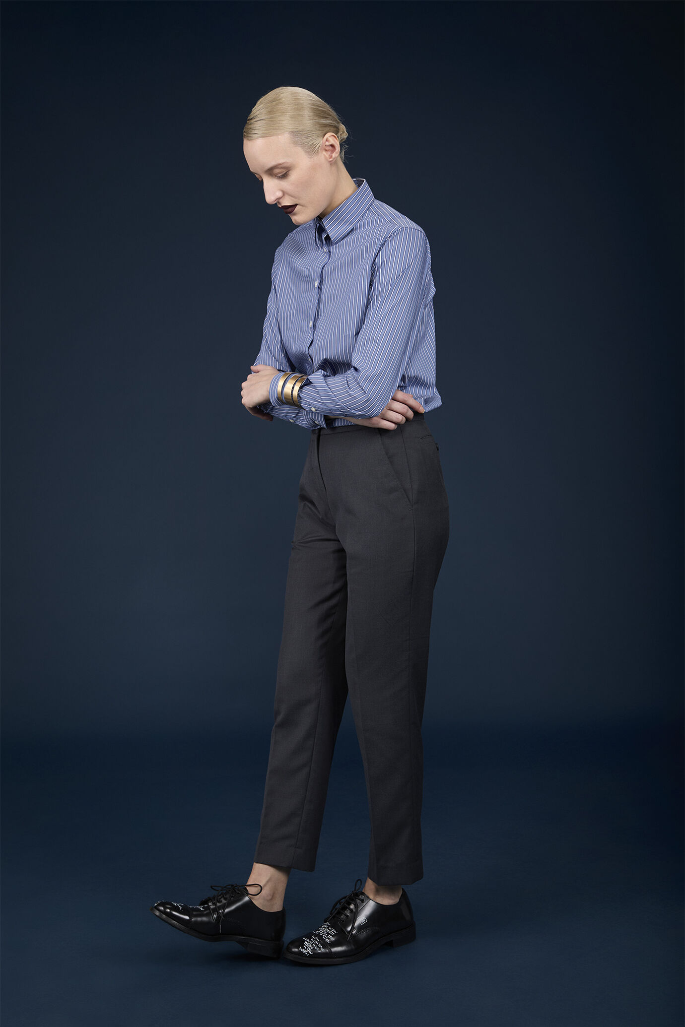 Pantalone chino classico donna regular fit image number 1