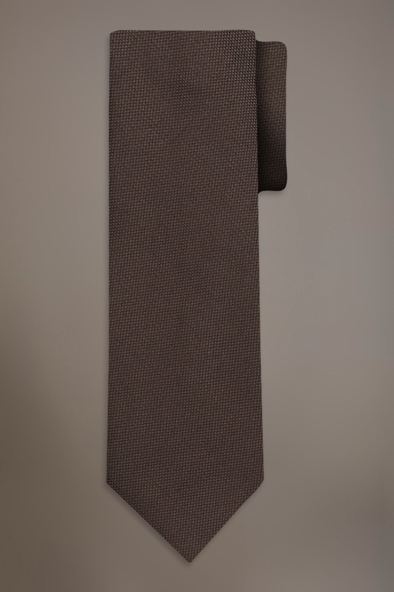 Bamboo blend tie solid colour