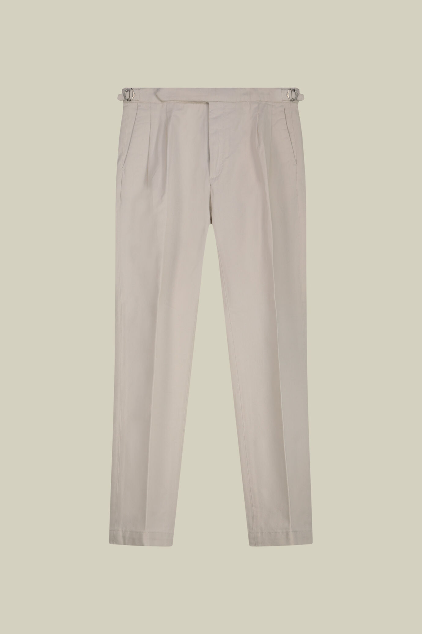 Pantalon homme &agrave; Double Pinces et boucles lat&eacute;rales image number 4