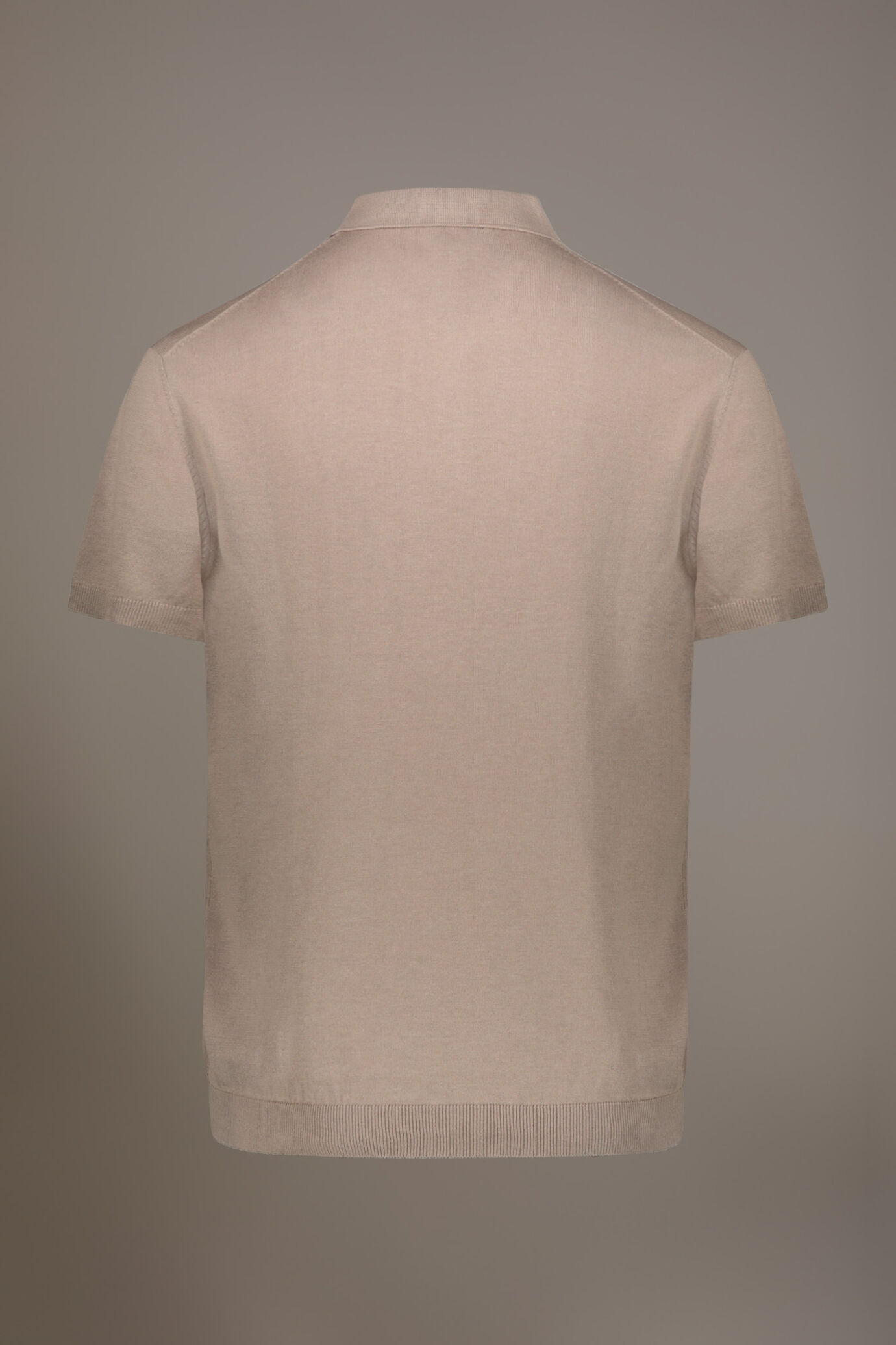 Polo manica corta in maglia 100% cotone image number 4