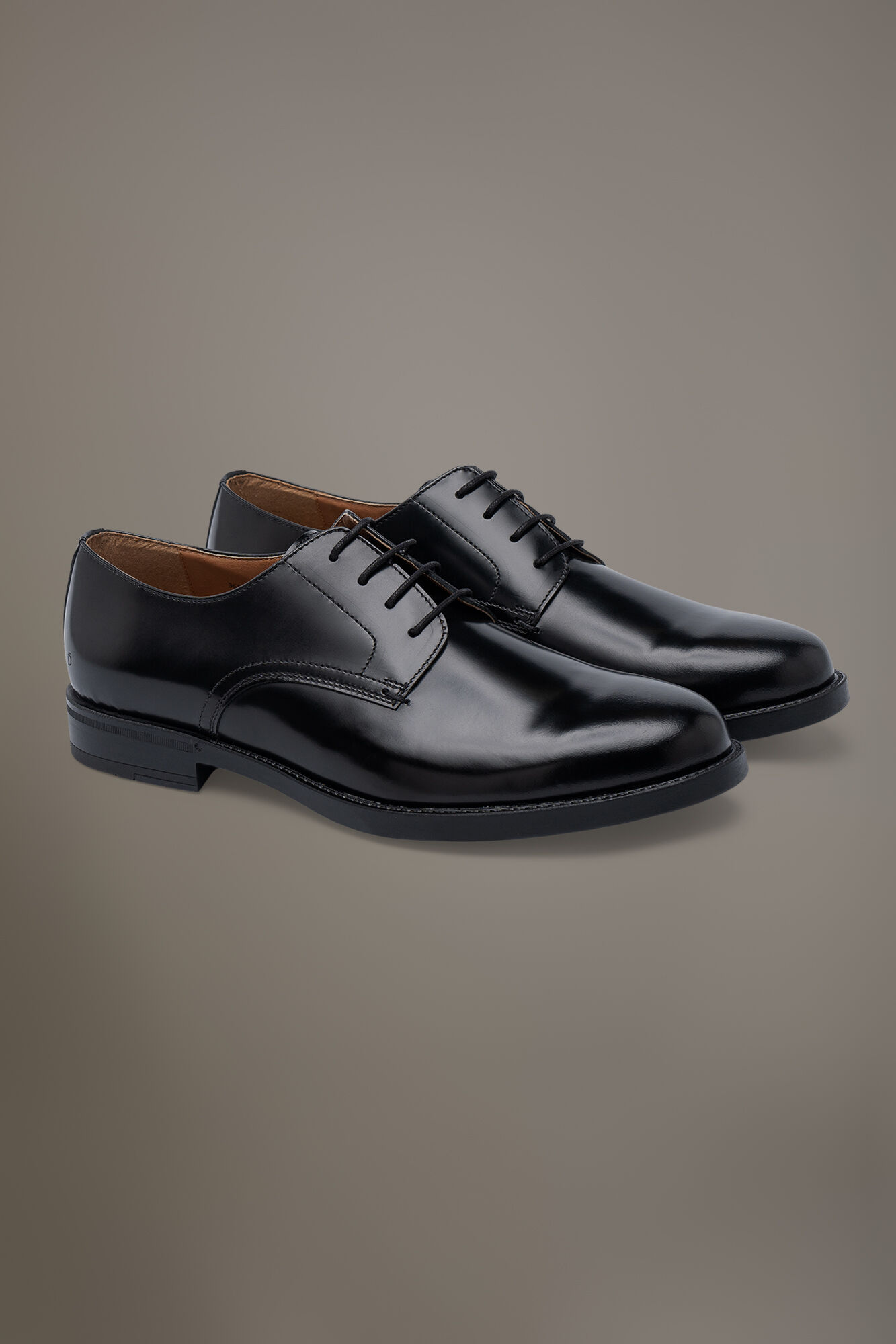 Rubber sole derby shoes hotsell